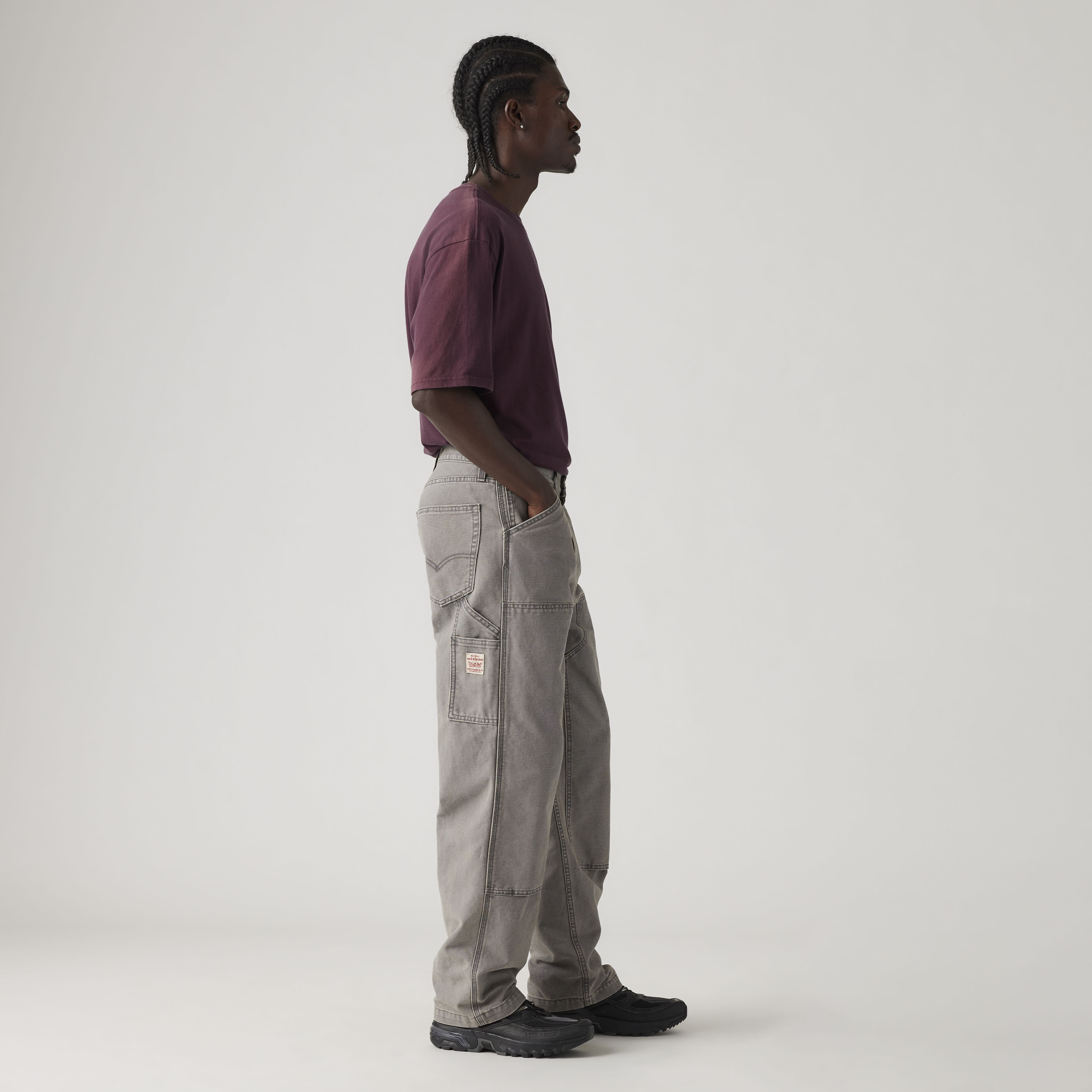 568™ Loose Straight Double-Knee Carpenter Men's Pants 4