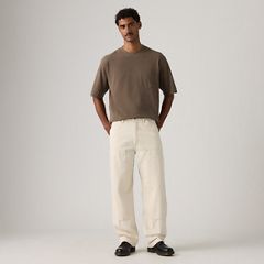 568™ Loose Straight Double-Knee Carpenter Men's Jeans — Marris Stripe - White 6