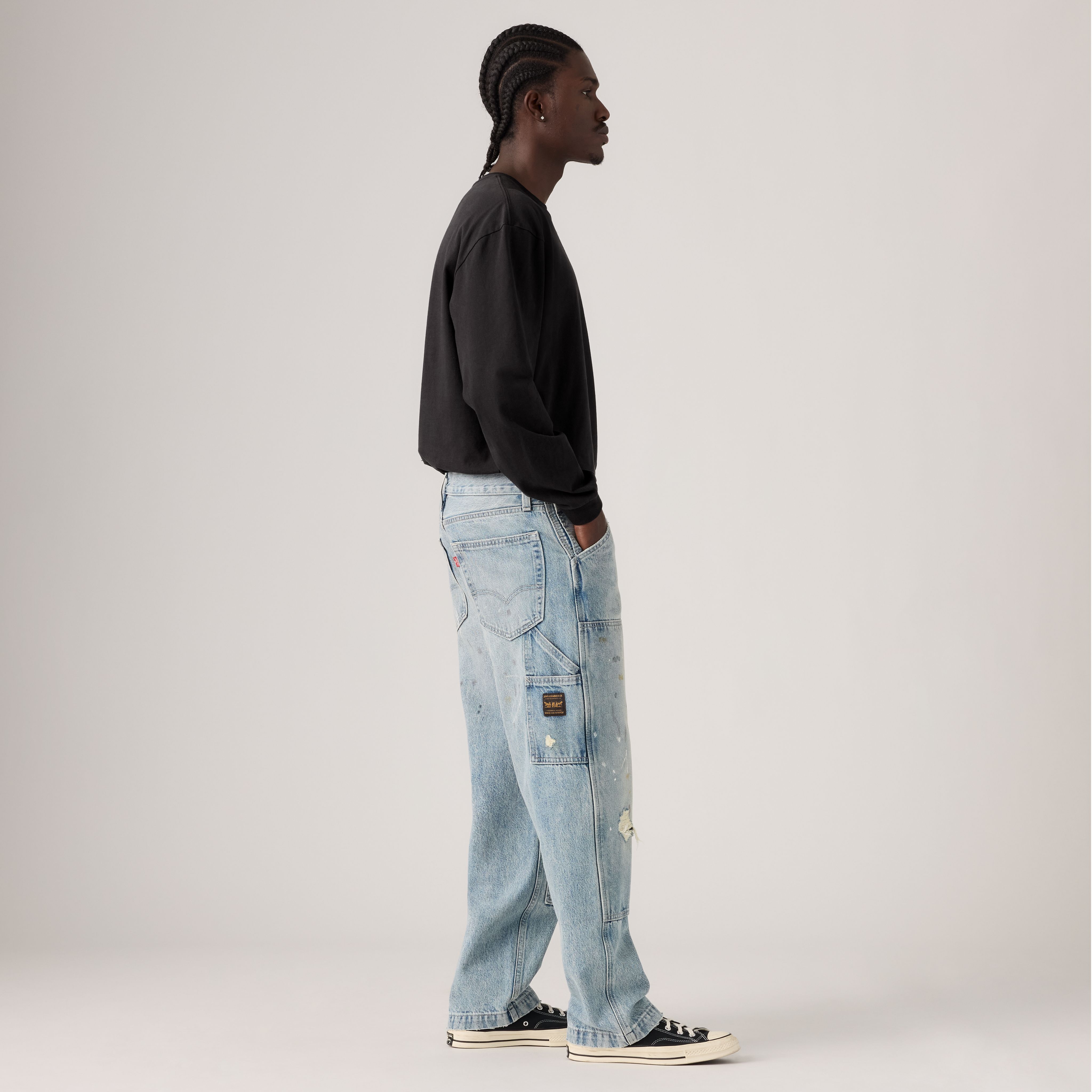 568™ Loose Straight Double-Knee Carpenter Men's Jeans 4