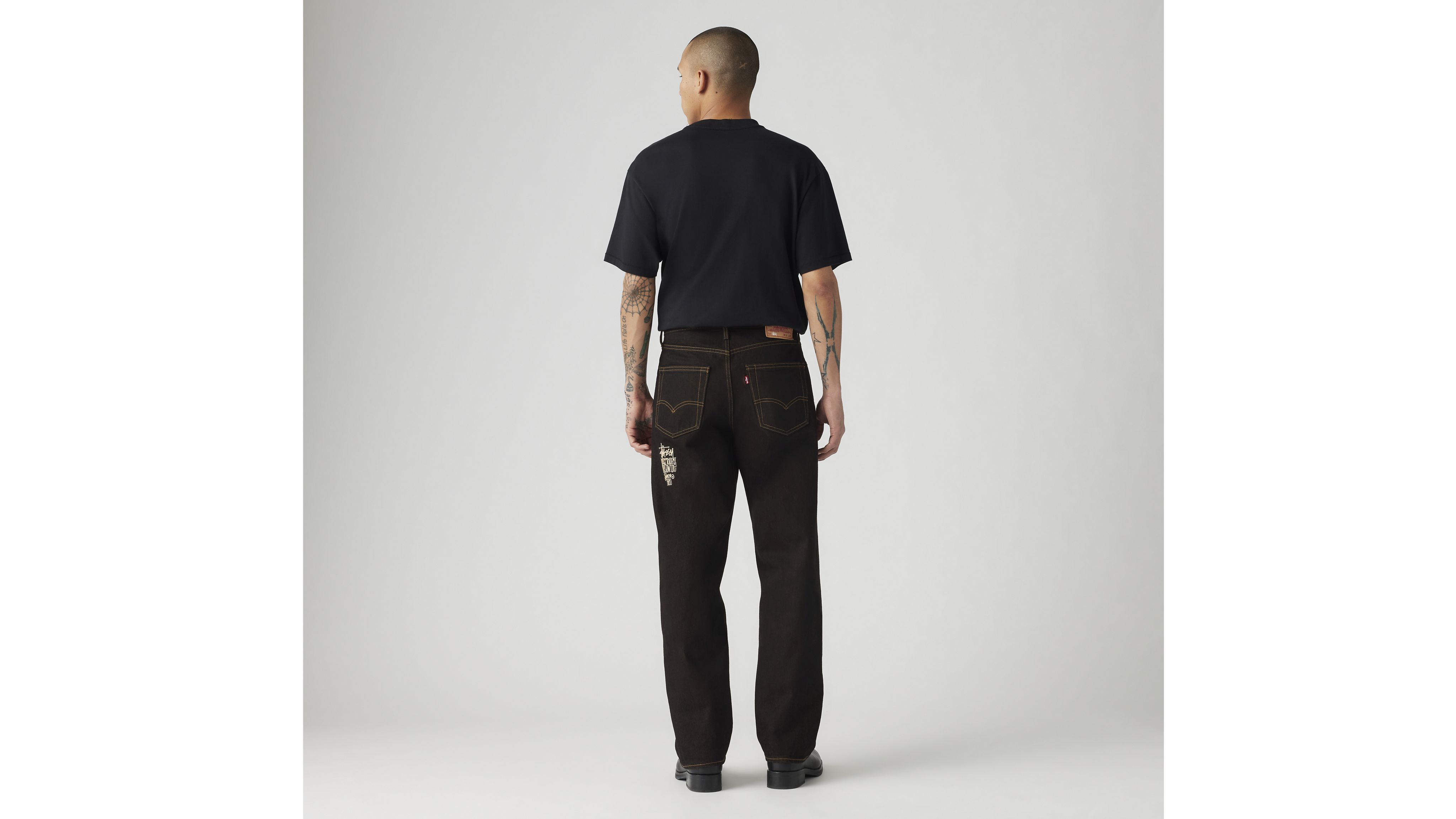 Jeans Stüssy & Levi's® con un lavado nuevo 4