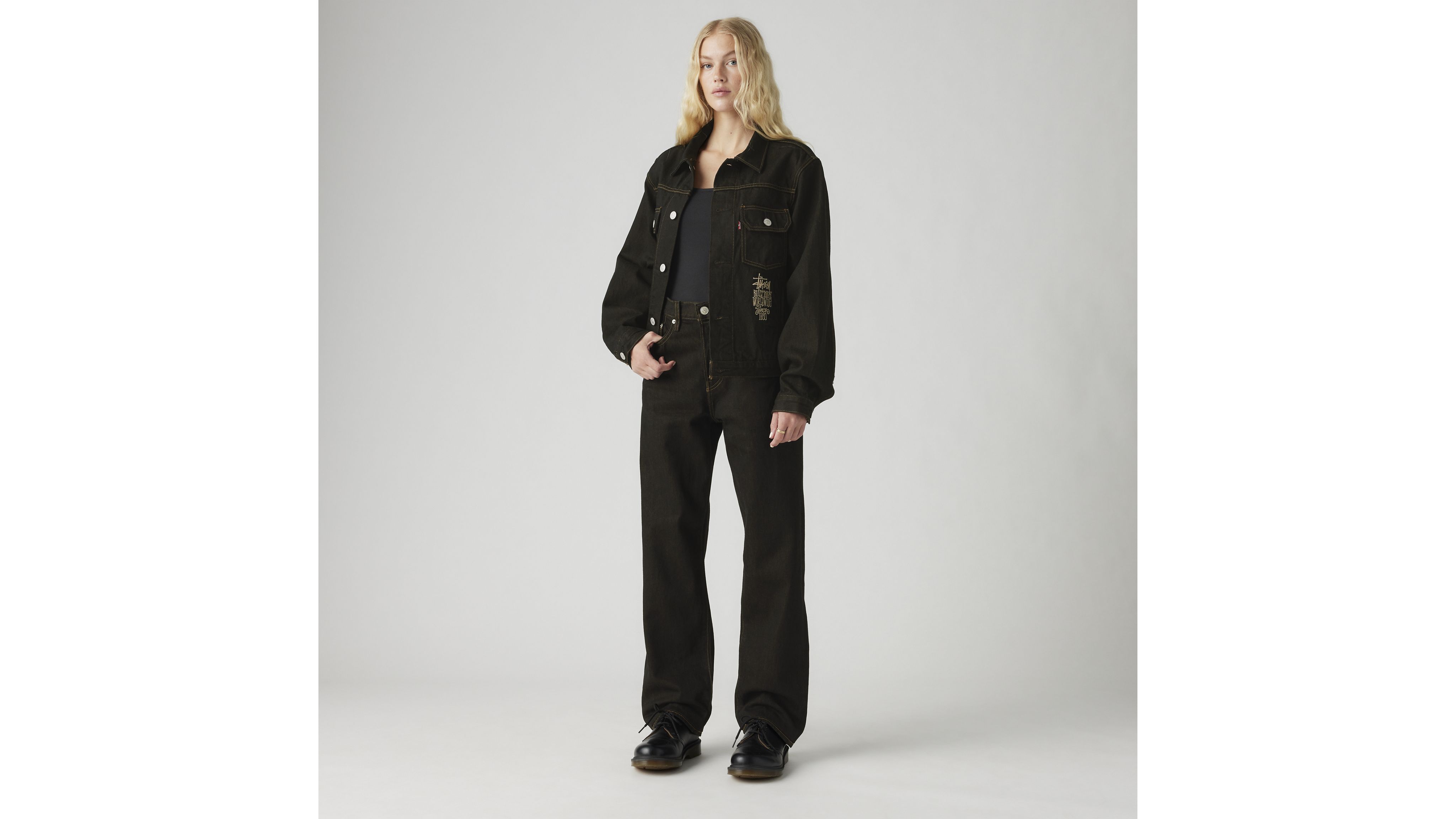 Jeans Stüssy & Levi's® con un lavado nuevo 2