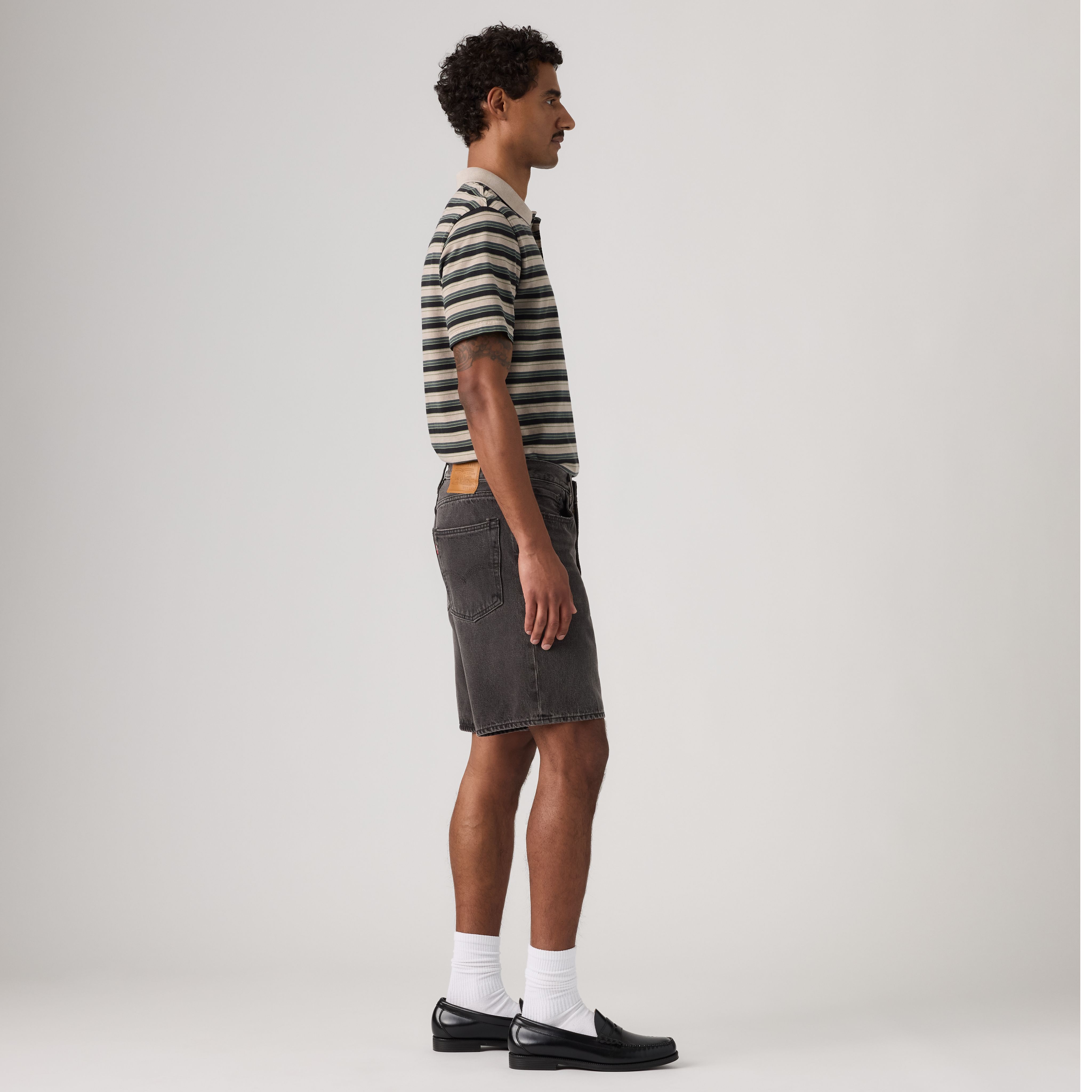 Short jean 9" 468 Détends-toi pour homme 4