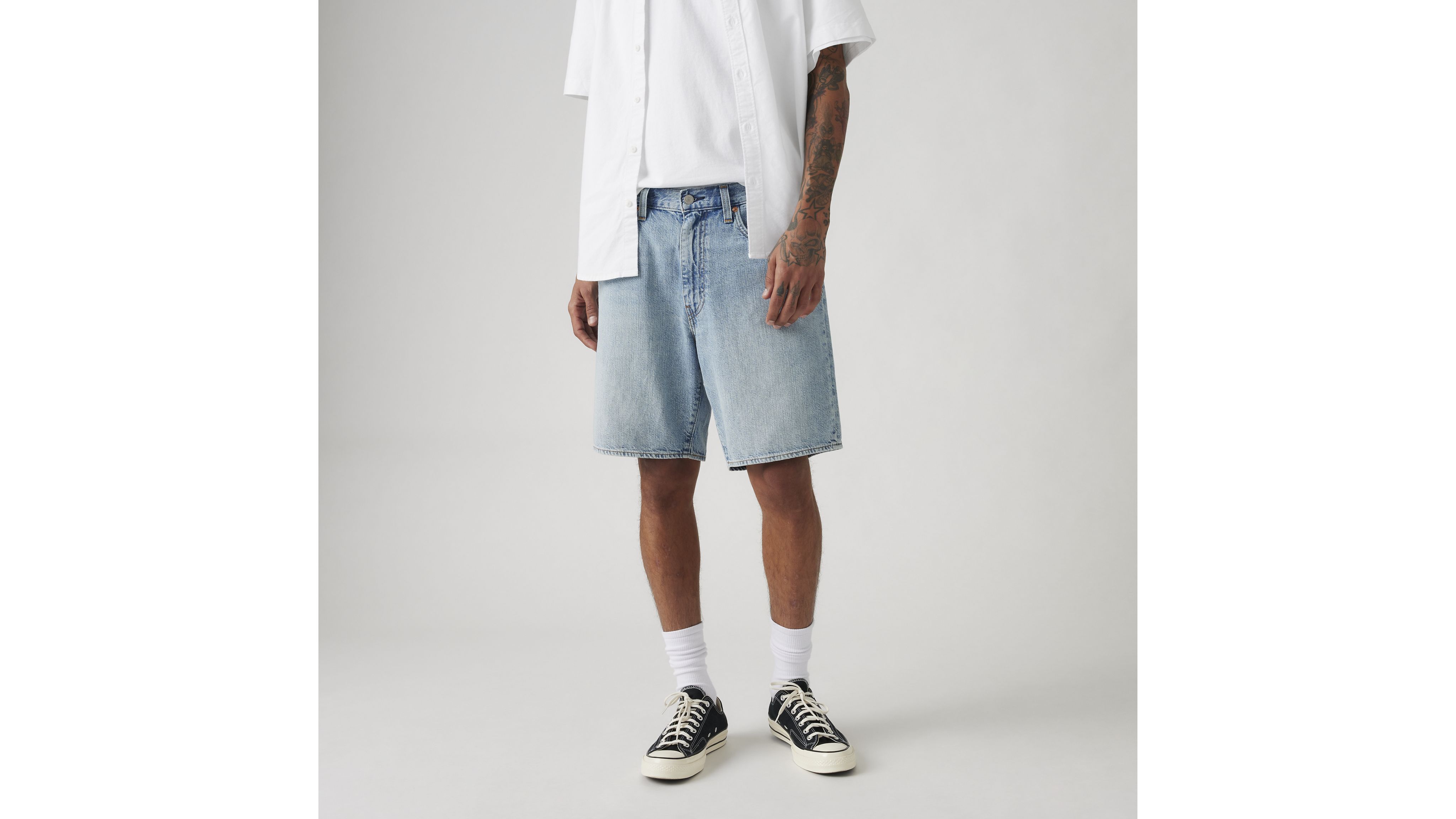 468 Stay Loose 9" Linen+ Denim Men's Shorts 2