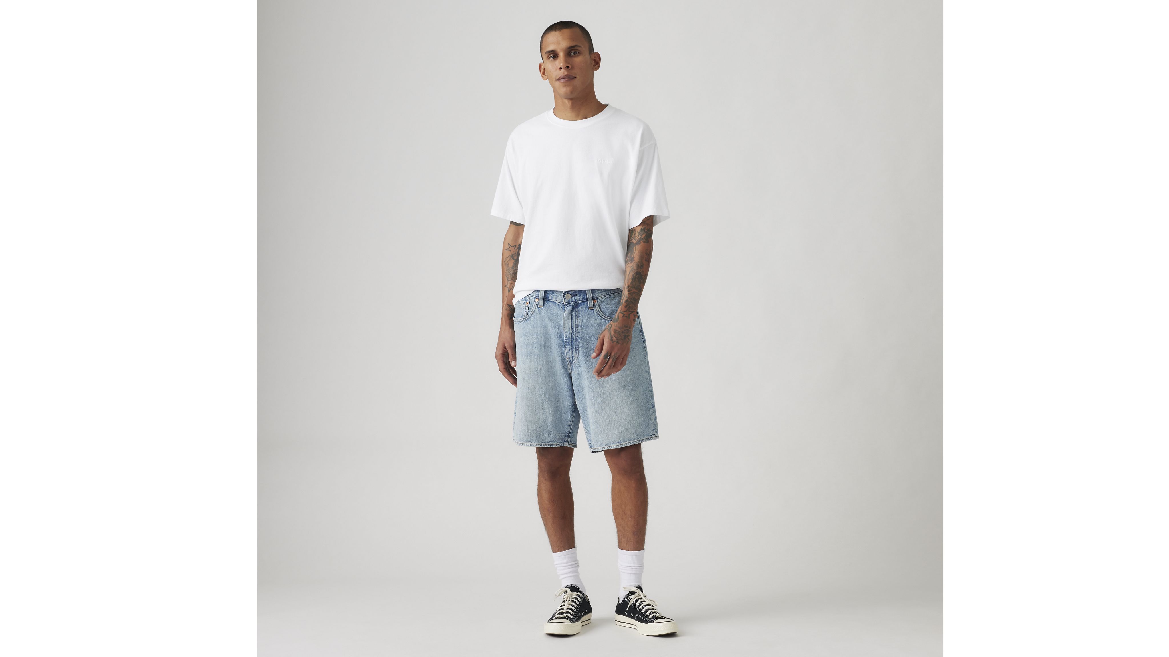 468 Stay Loose 9" Linen+ Denim Men's Shorts 5