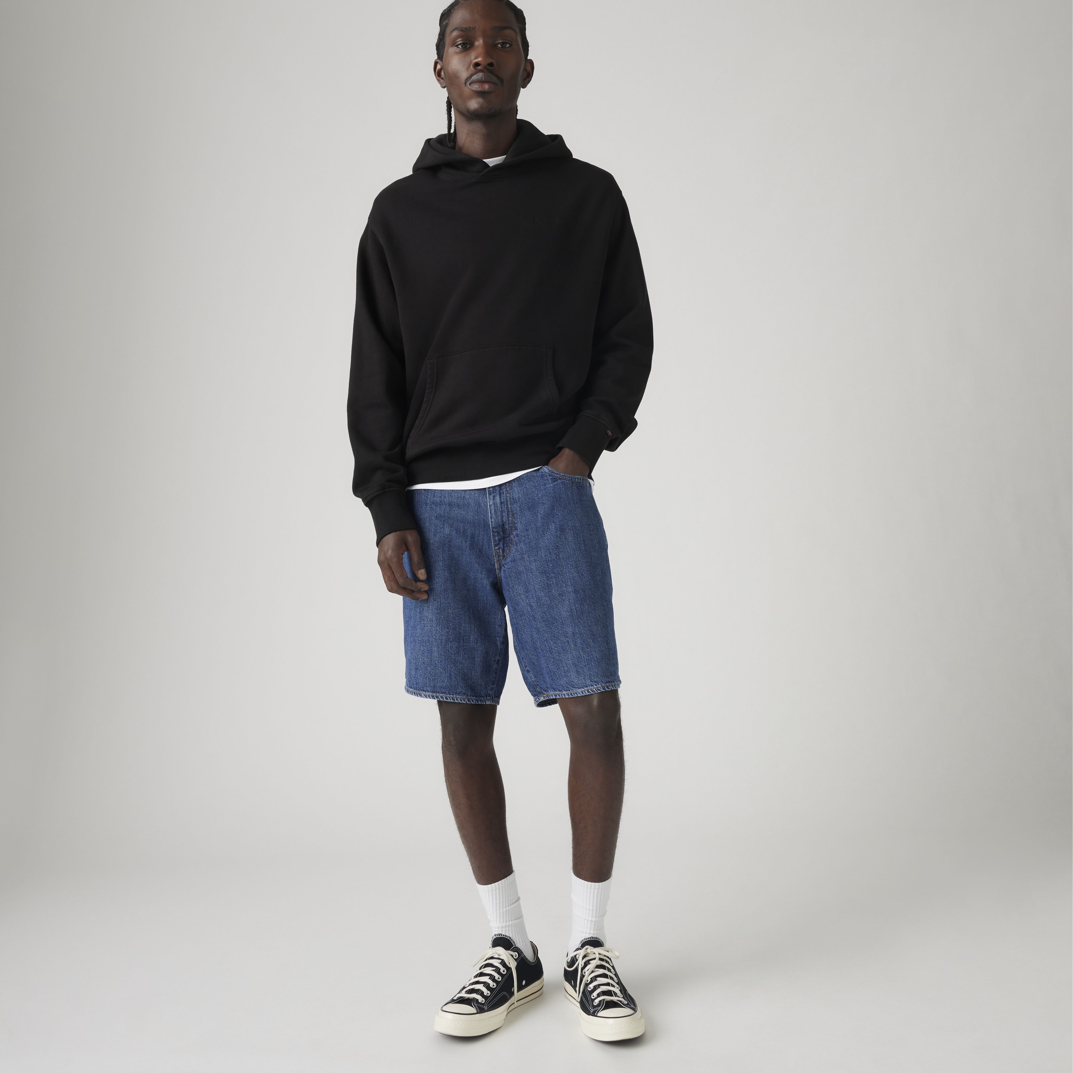 468 Stay Loose 9" Linen+ Denim Men's Shorts 1