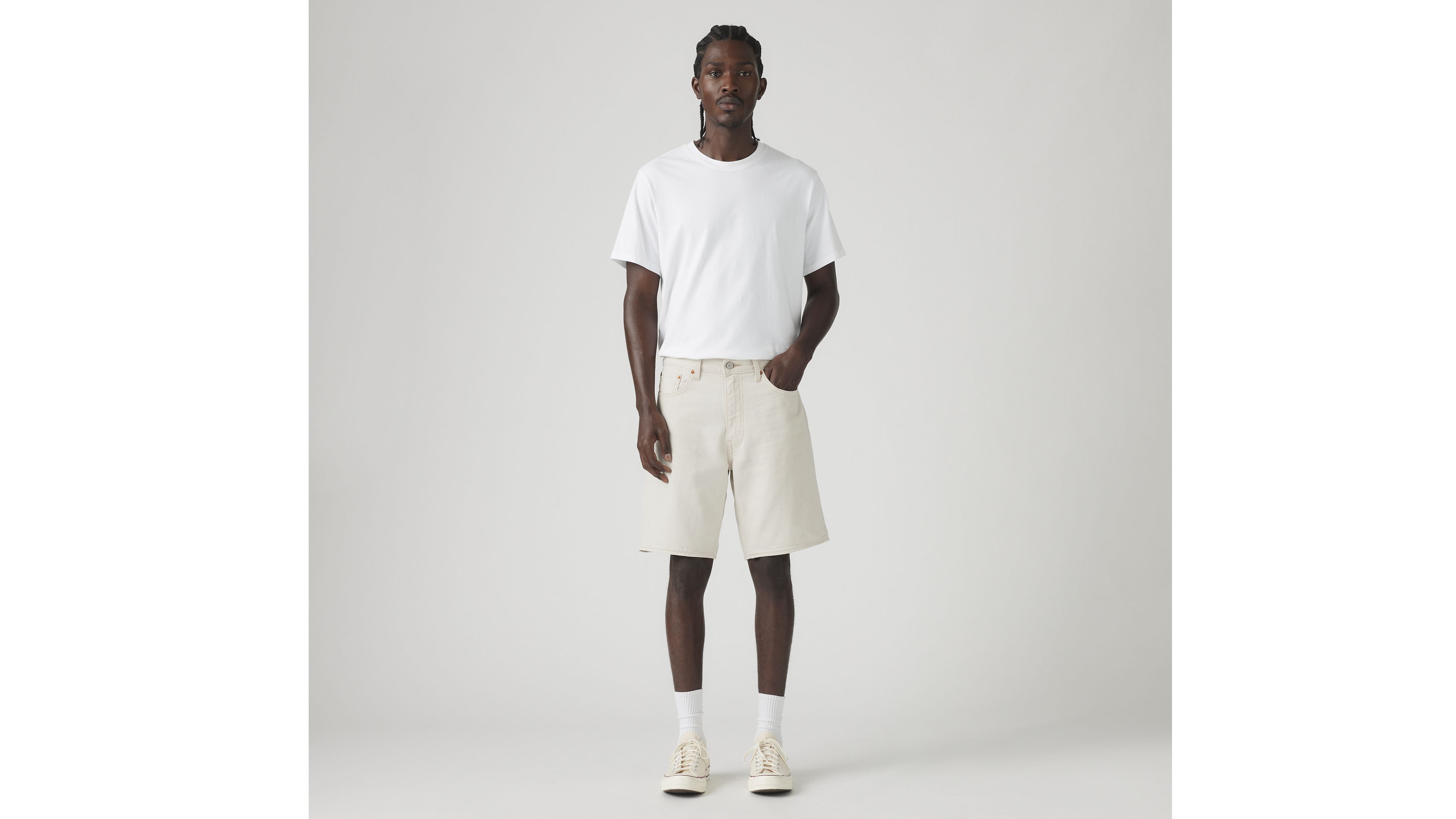 468 Stay Loose 9" Linen+ Denim Men's Shorts 5