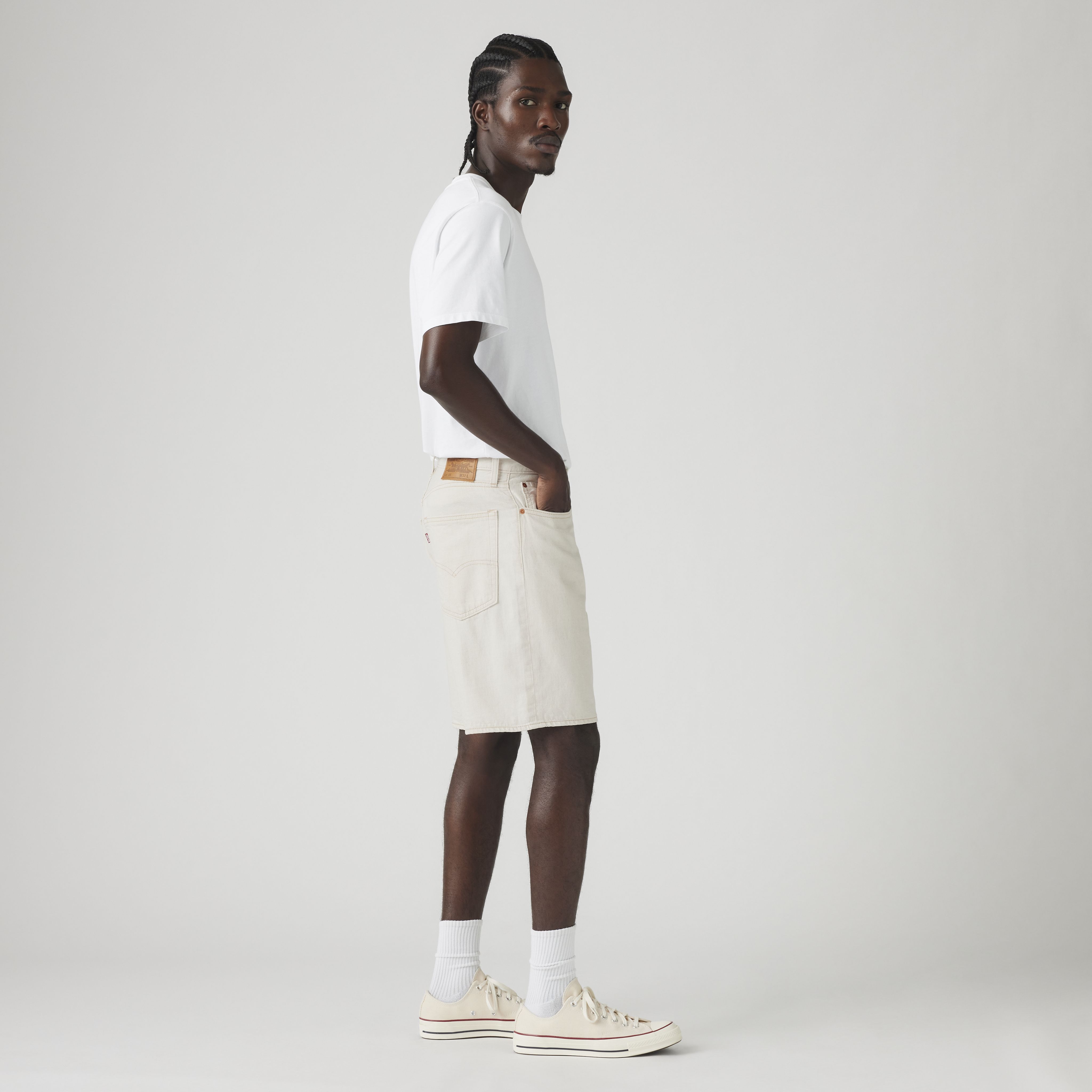 468™ Loose Linen+ Denim Shorts 4