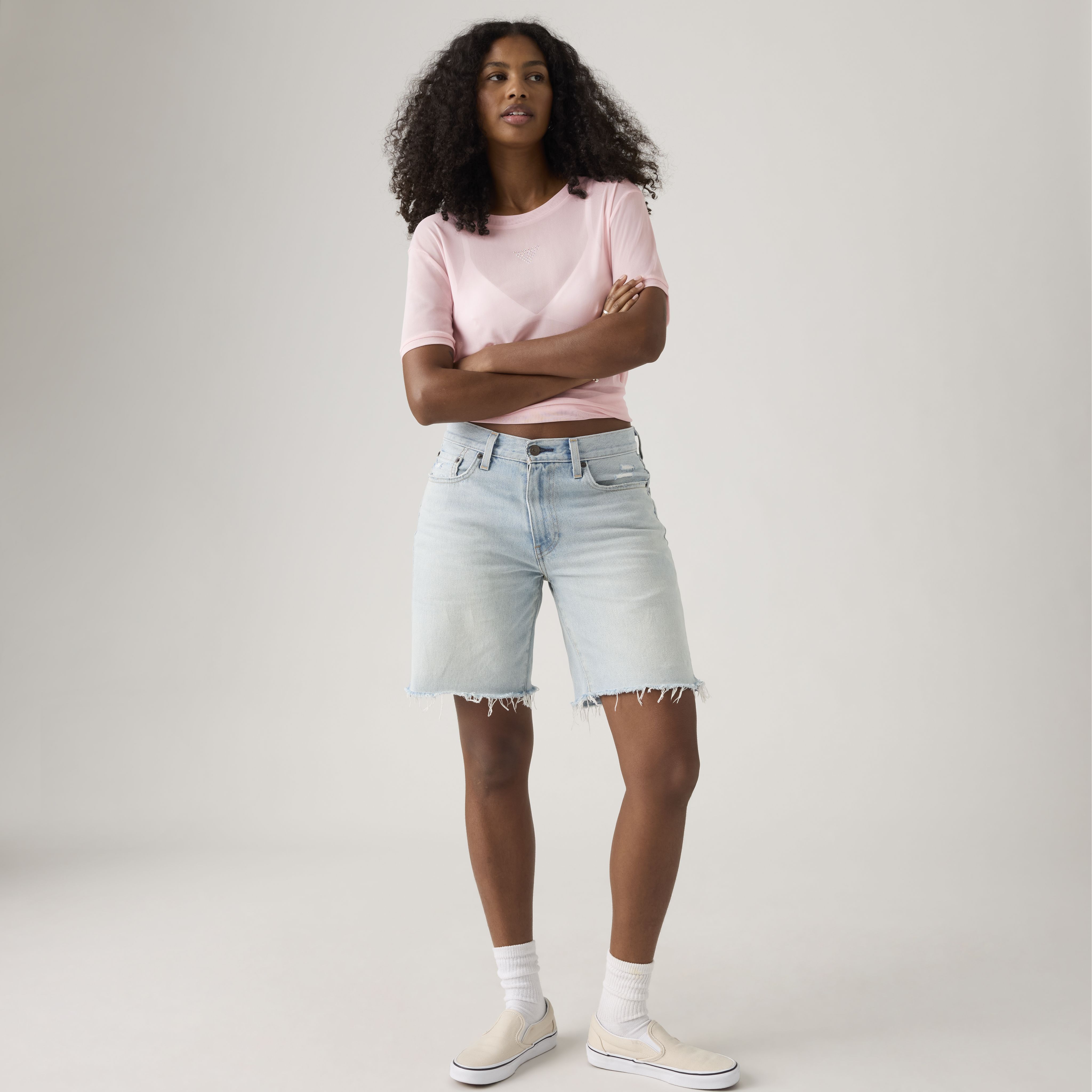 Levi's® Pride 468 Loose Shorts 11