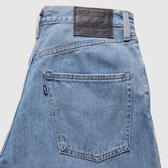 Wide Pleated Crop Men's Jeans — Moj Al Paso - Light Wash 9