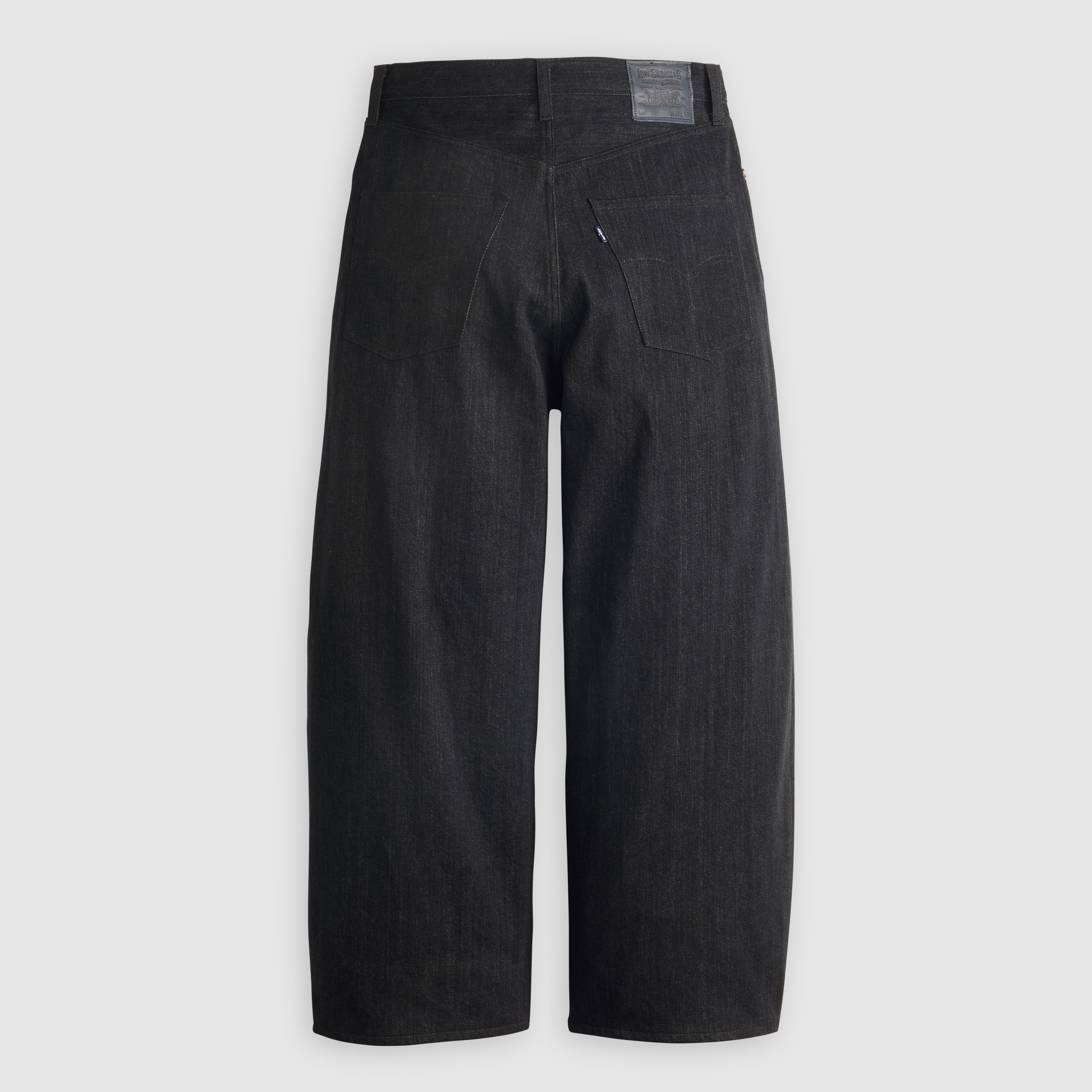 Wide Pleated Crop Men's Jeans 8