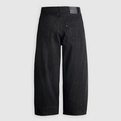 Wide Pleated Crop Men's Jeans — MOJ Darkstar - Black 8
