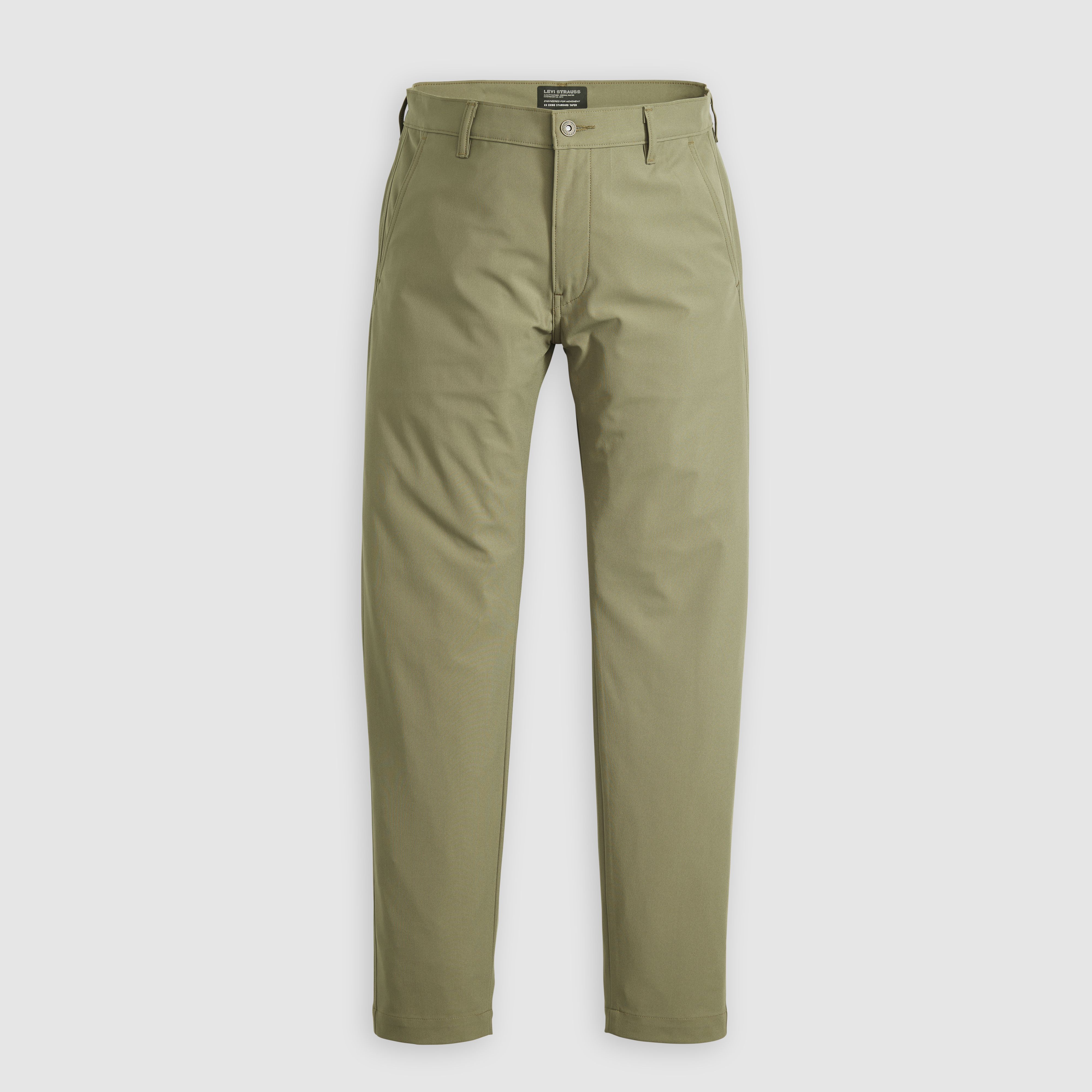 パンツ NEAT 24ss SUSTAINABLE CHINO STANDARD Xx Chino Standard Tech Men's Pants - Green | Levi's® US