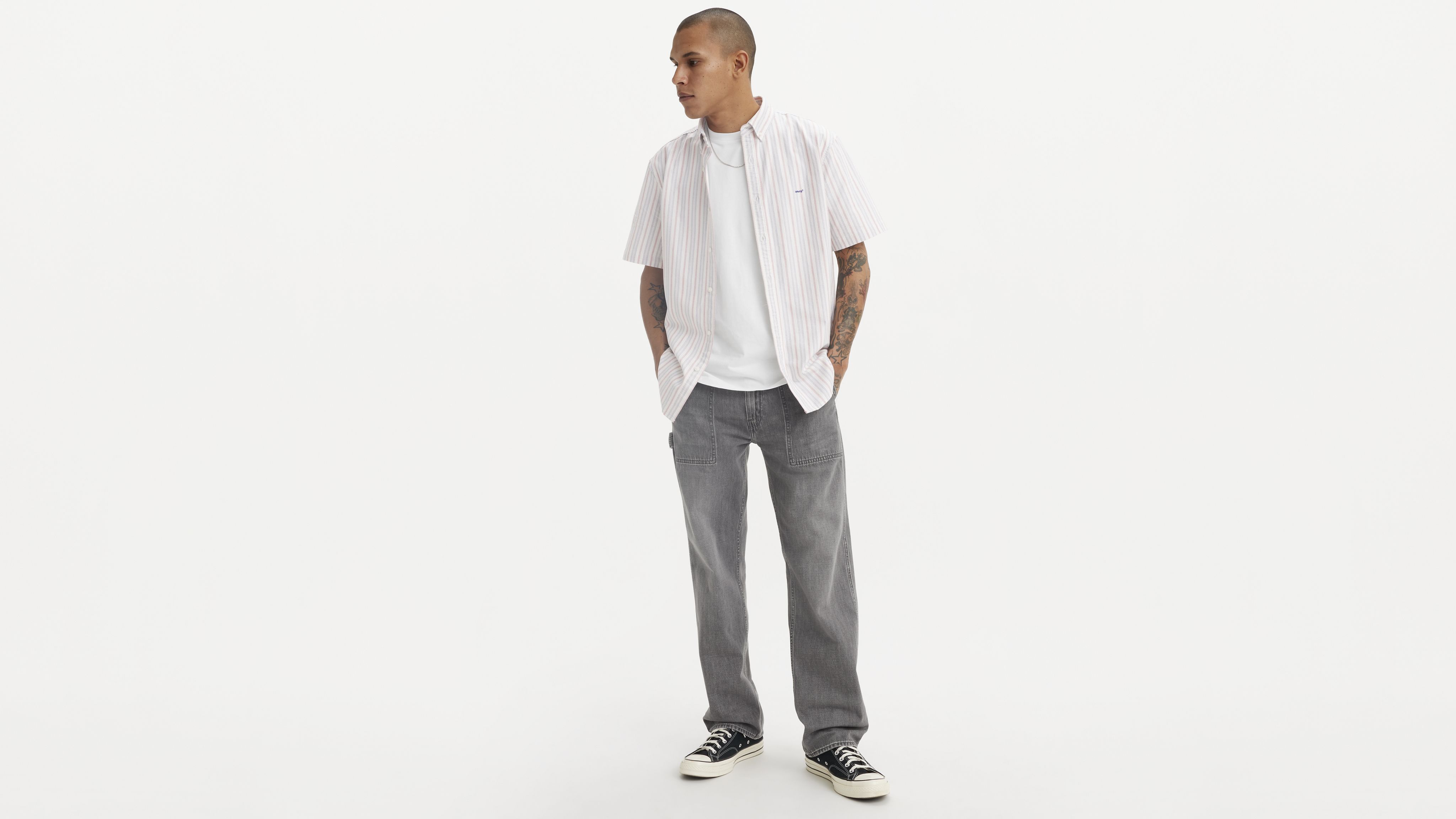 555™ Relaxed Straight Utility Men's Jeans 1