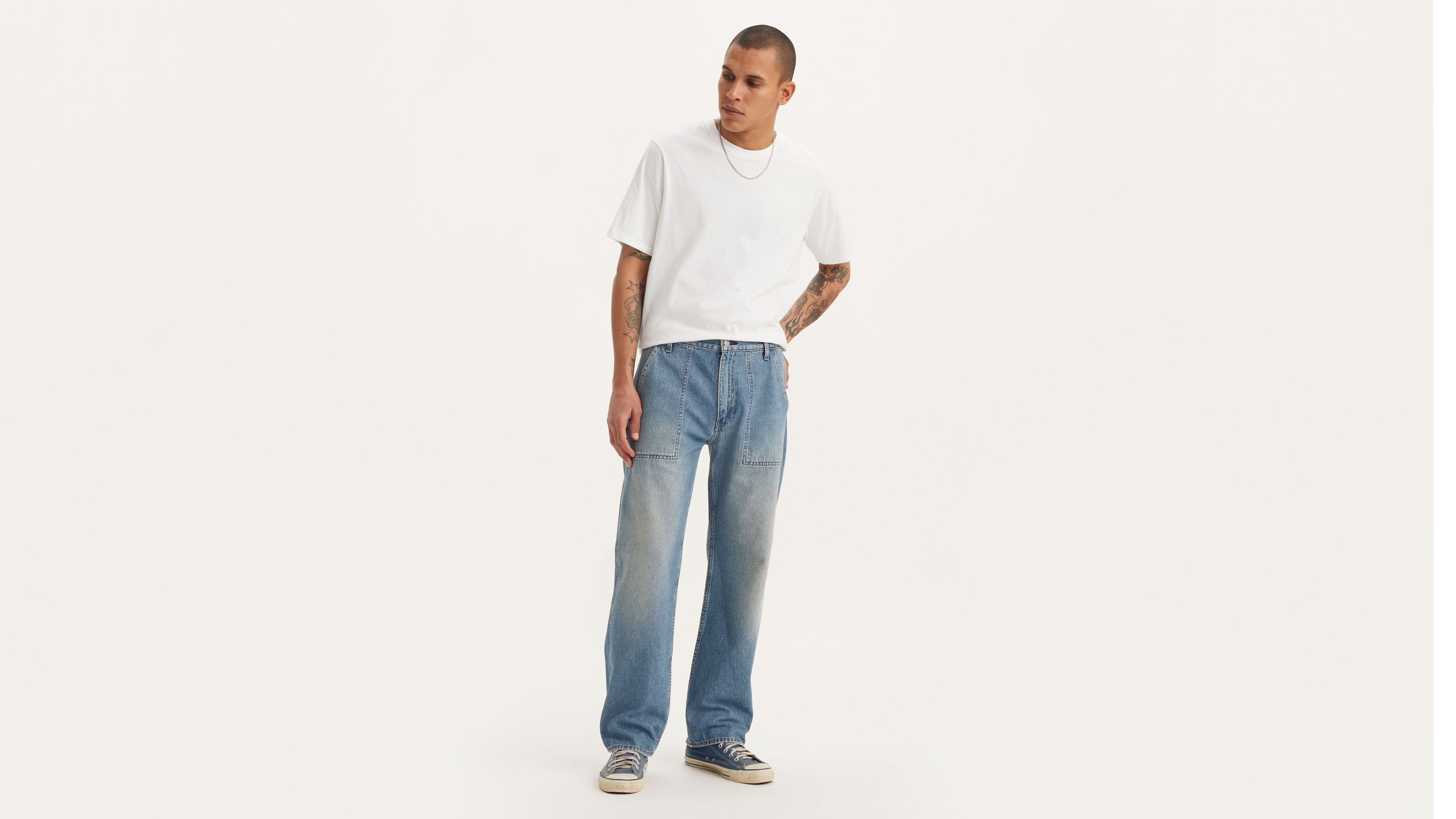 555™ Relaxed Straight Utility Men's Jeans 5