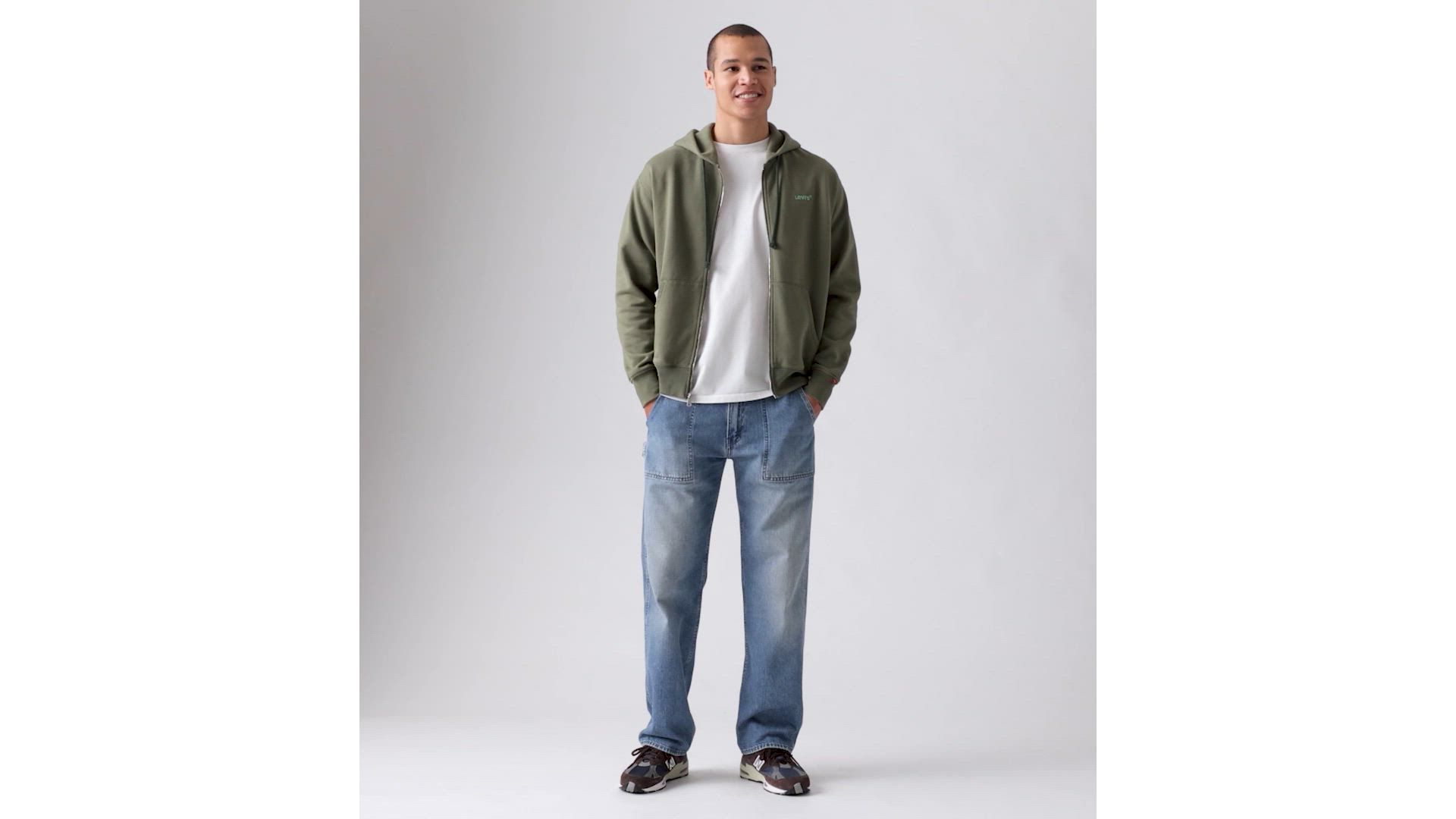 555™ Relaxed Straight Utility Men's Jeans 1