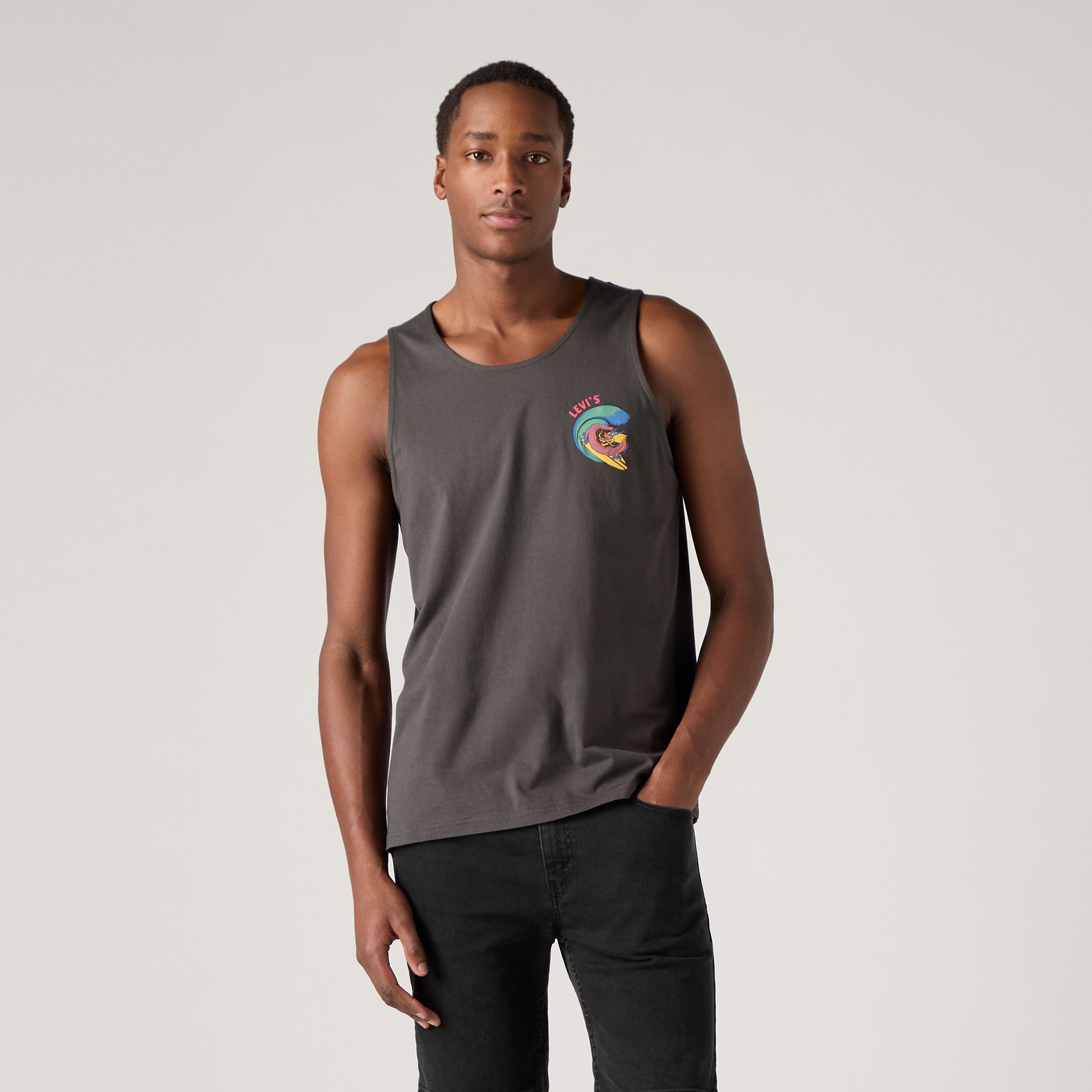 Relaxed Graphic Tank Top 2