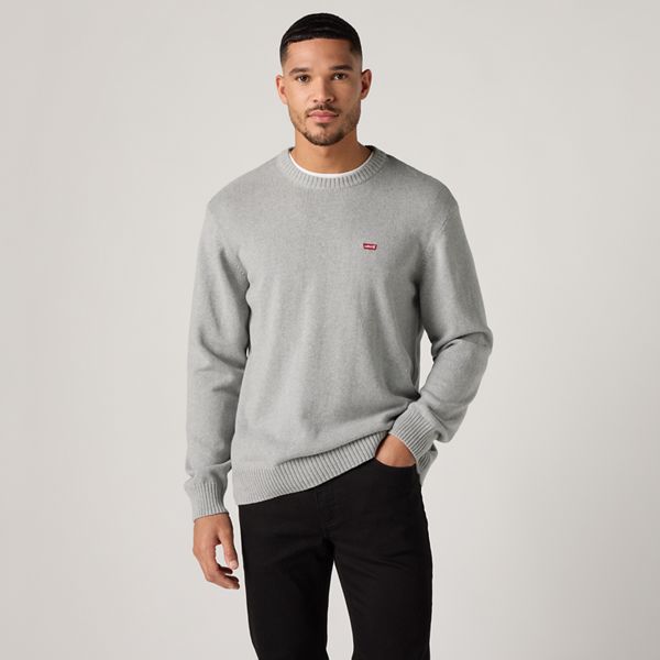 Classic Housemark Sweater — Grey Heather - Grey