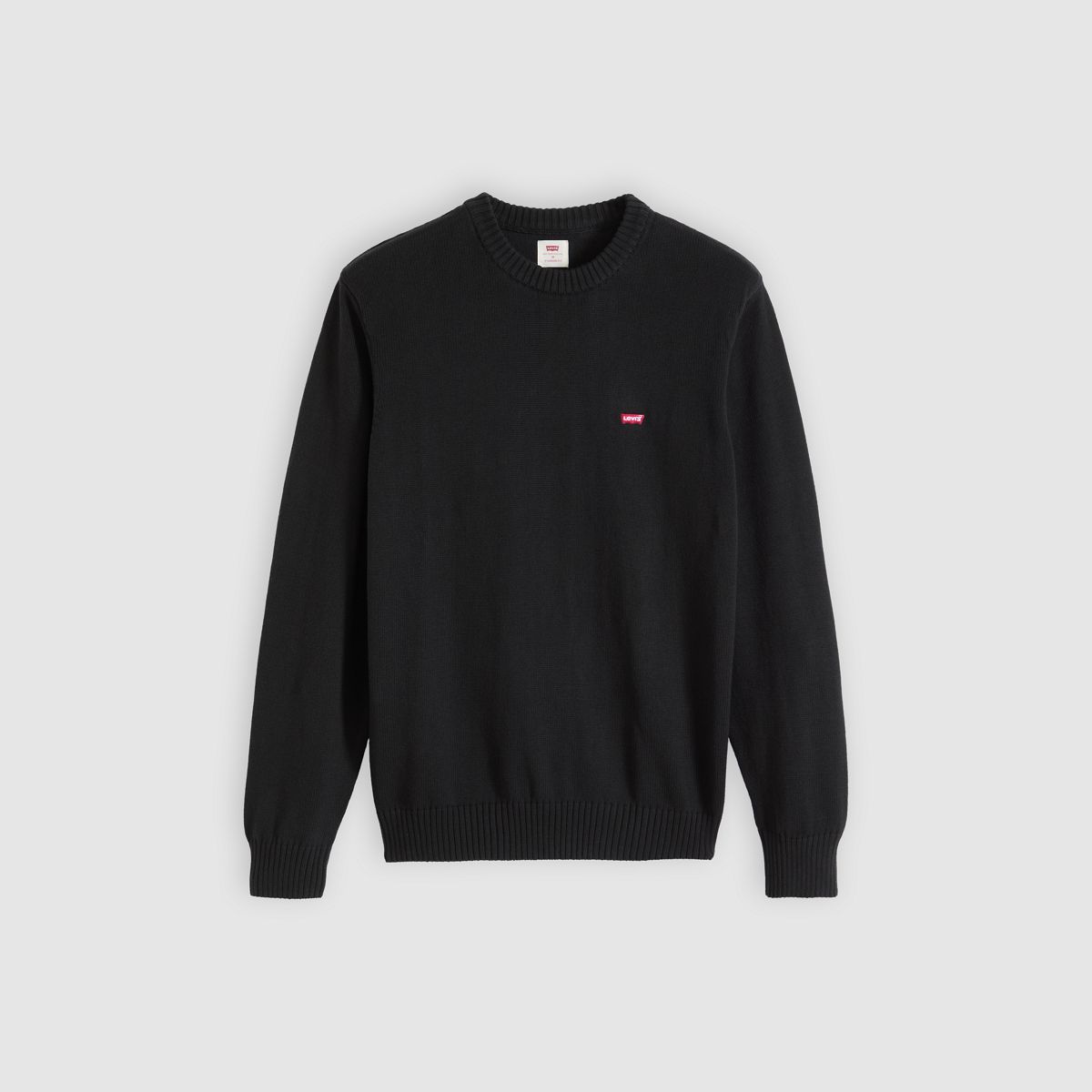 Classic Housemark Sweater — Meteorite - Black