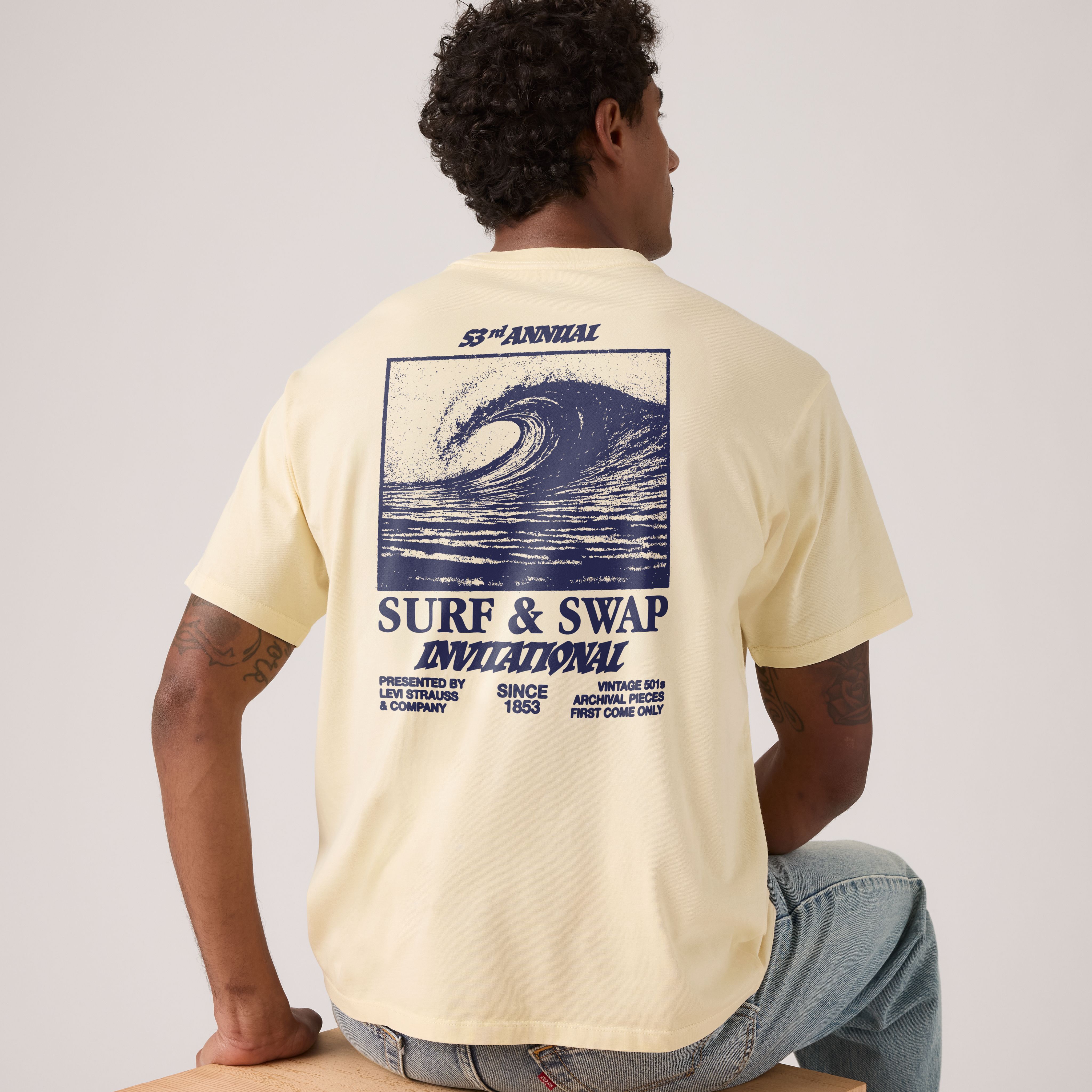 Graphic Vintage Fit Tee 1