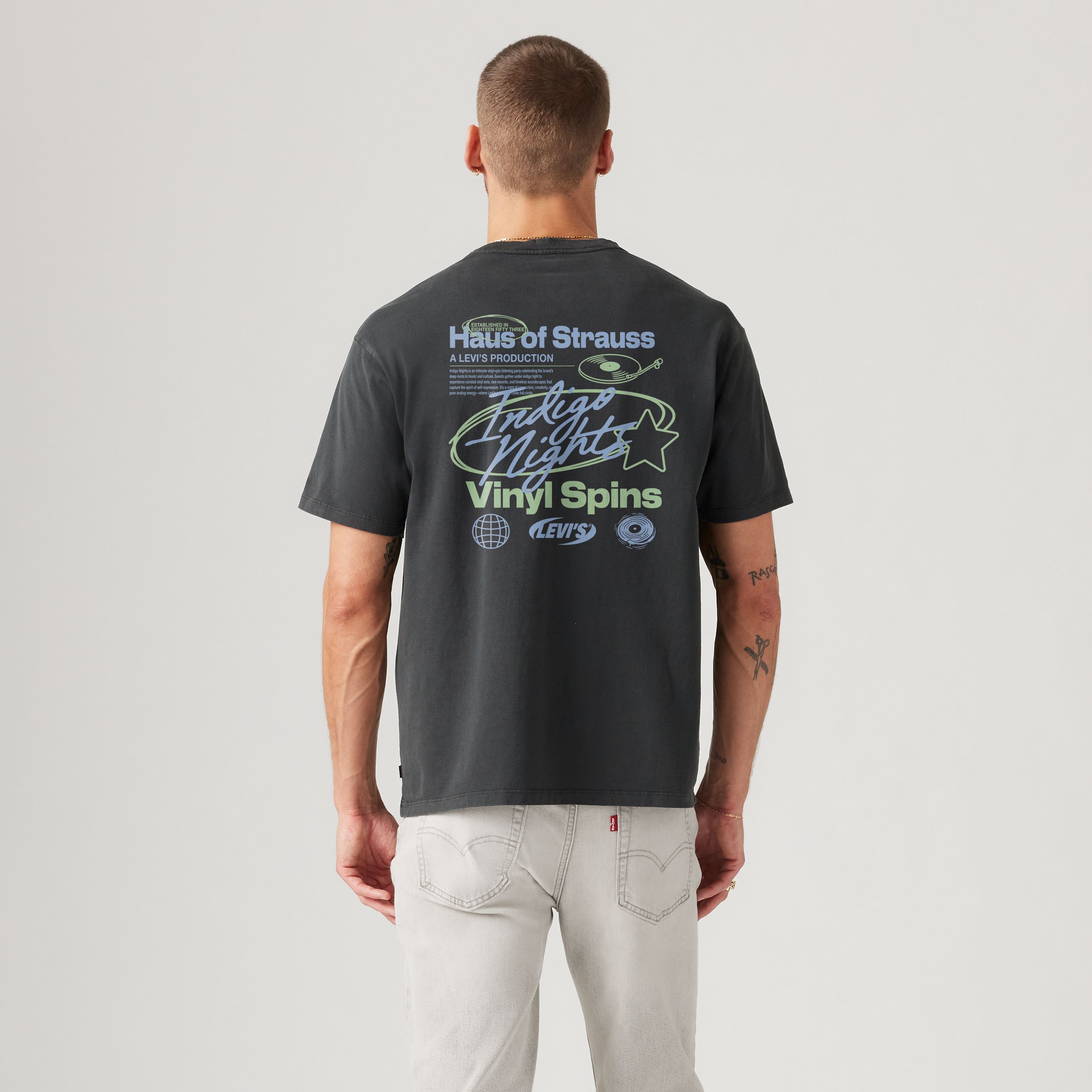 Graphic Vintage Fit Tee 4