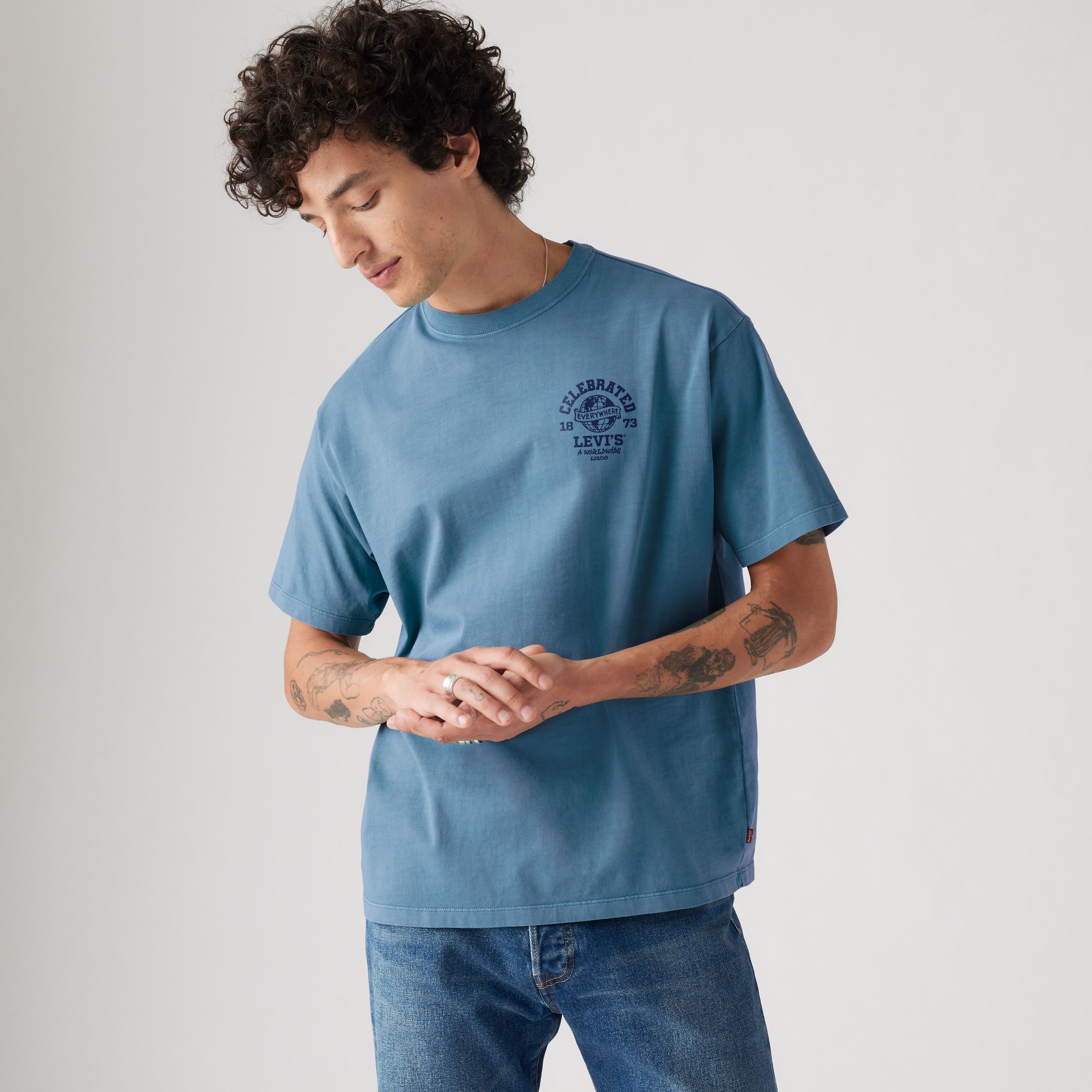 Vintage Fit Graphic Tee 1