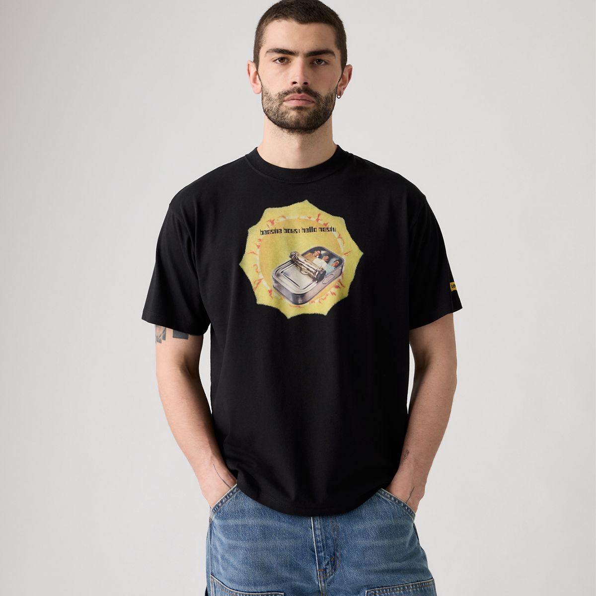 Beastie Boys Band Tee — Nasty Caviar - Black