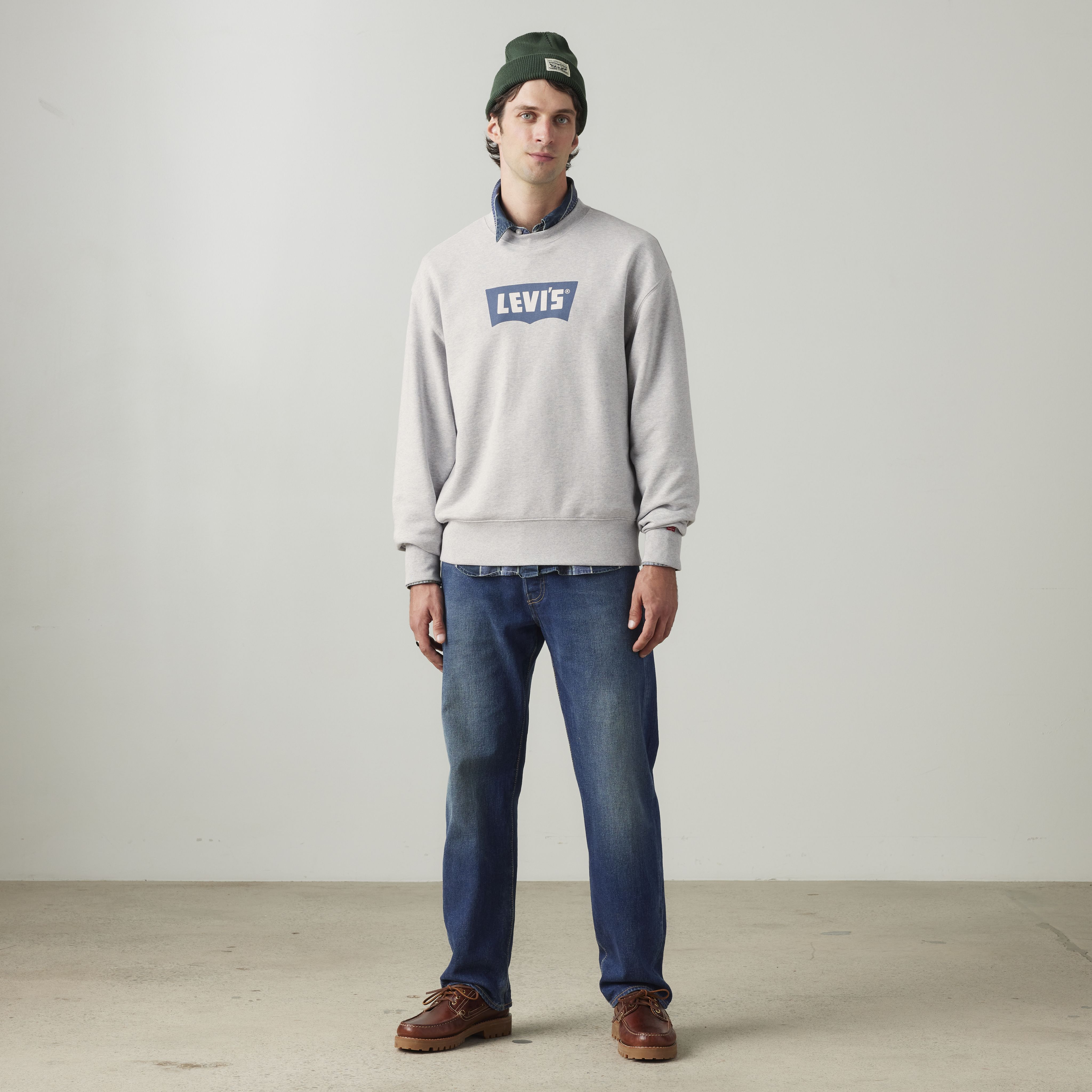 Graphic Crewneck Sweatshirt - Grey | Levi's® US