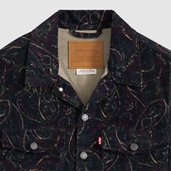 Embarcadero Station Jacket — Aymar Paisley Nightfall Navy - Blue 6