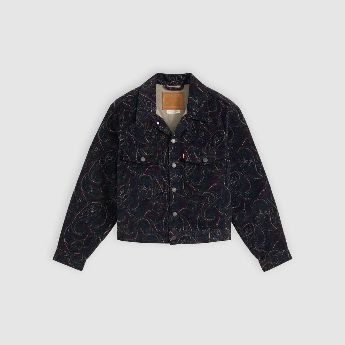 Embarcadero Station Jacket — Aymar Paisley Nightfall Navy - Blue
