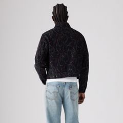 Embarcadero Station Jacket — Aymar Paisley Nightfall Navy - Blue 4