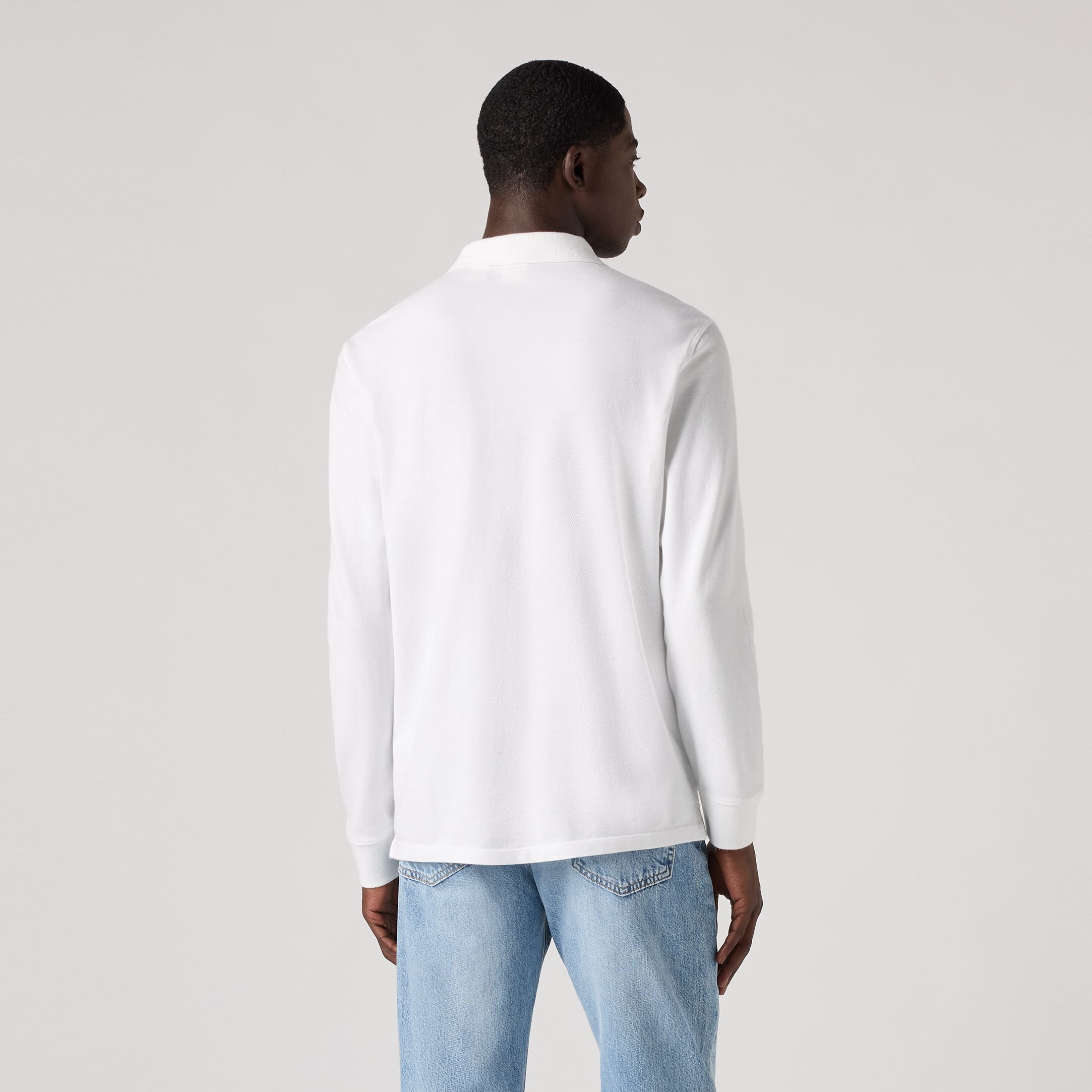 Long Sleeve Housemark Polo Shirt 2