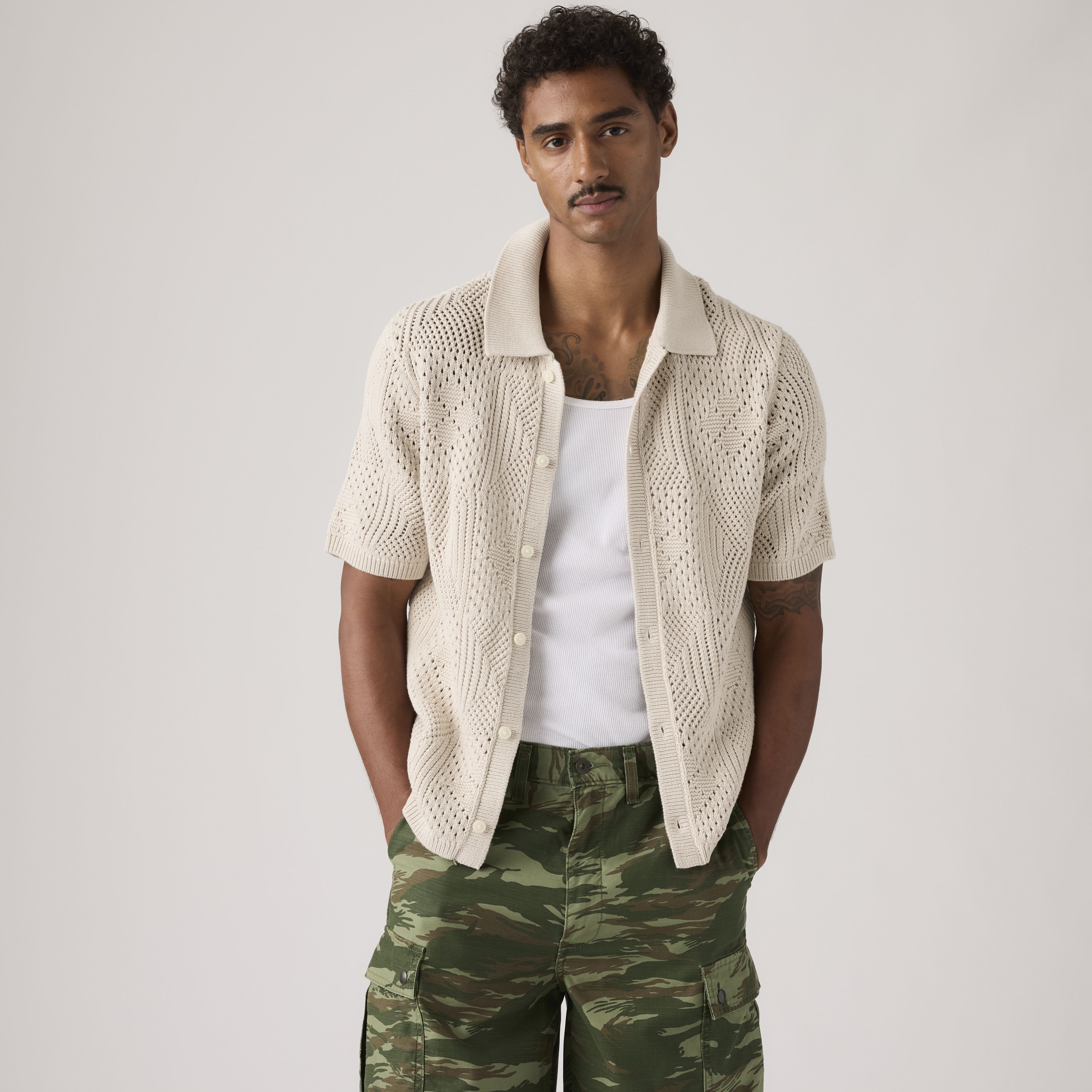 Sweater Camp Shirt 1