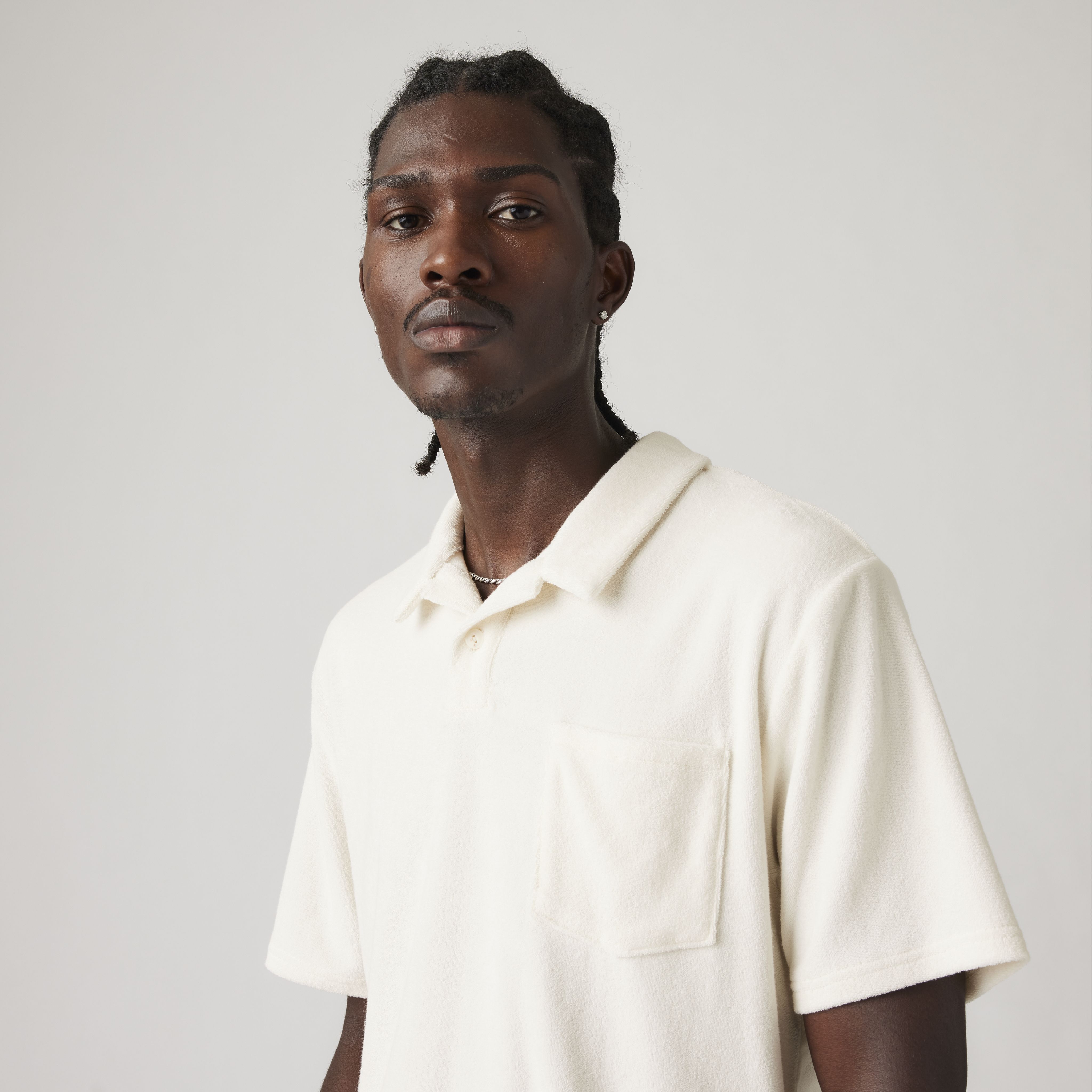 Terry Pocket Polo Shirt 2