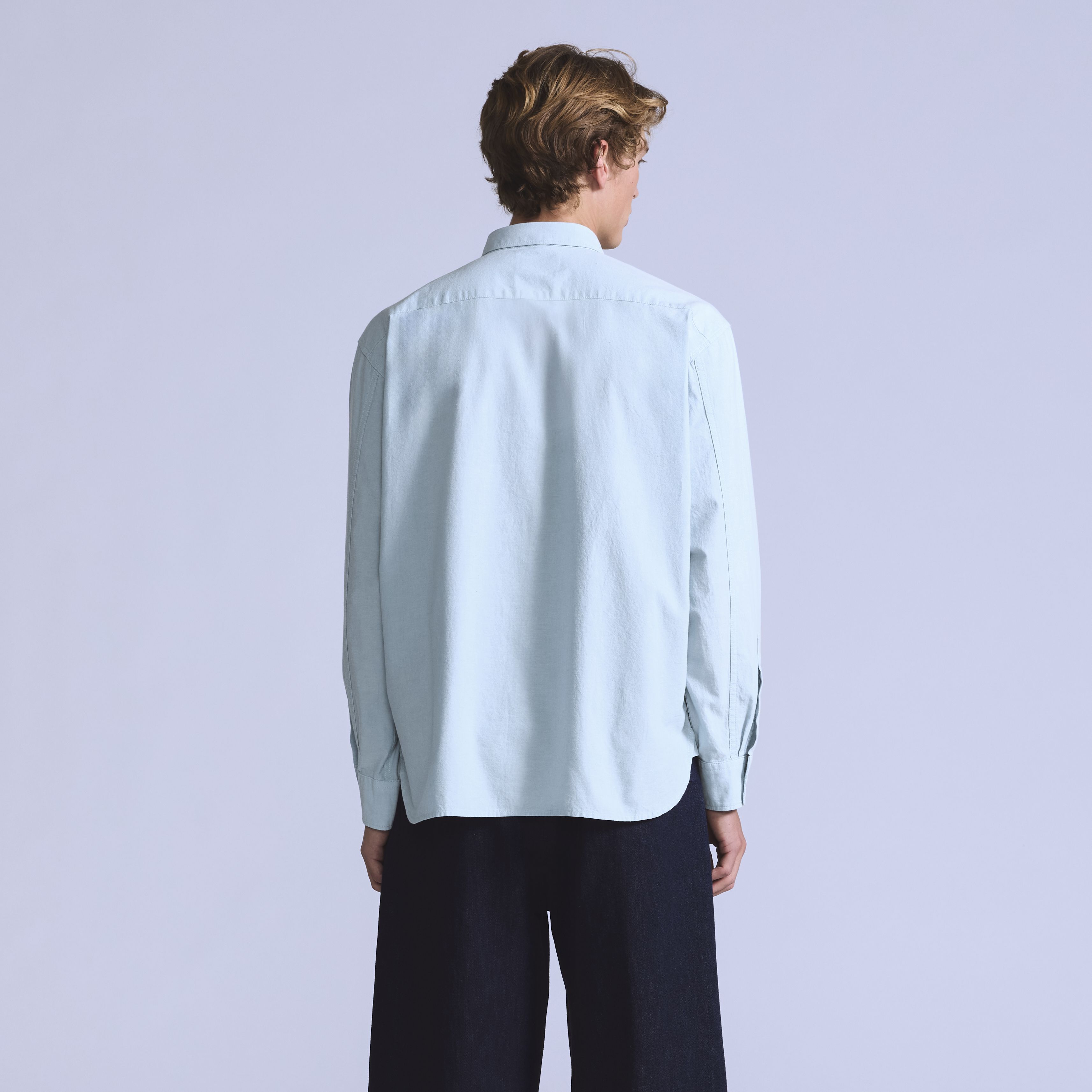 Relaxed Button Down Shirt 6