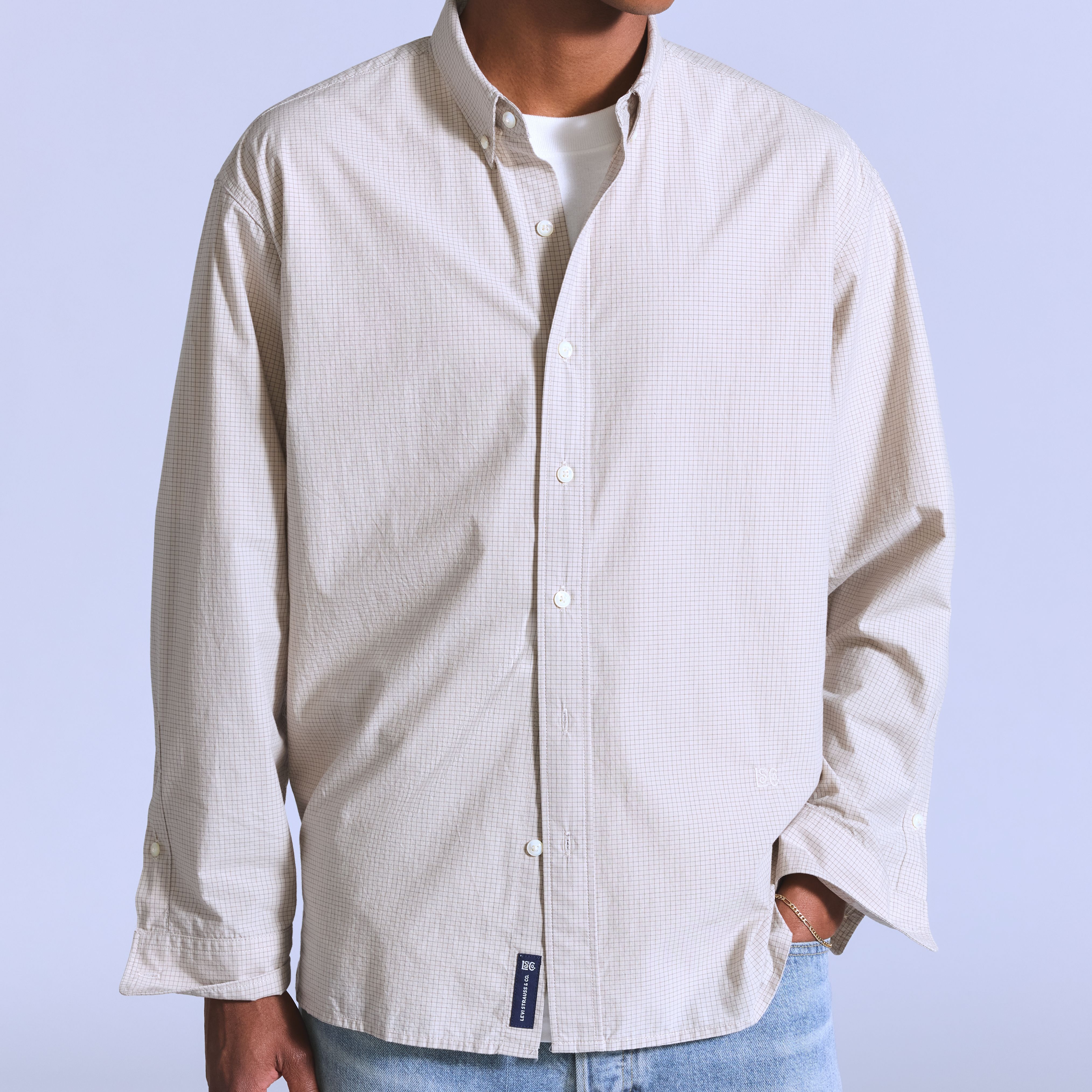 Relaxed Button Down Shirt 2