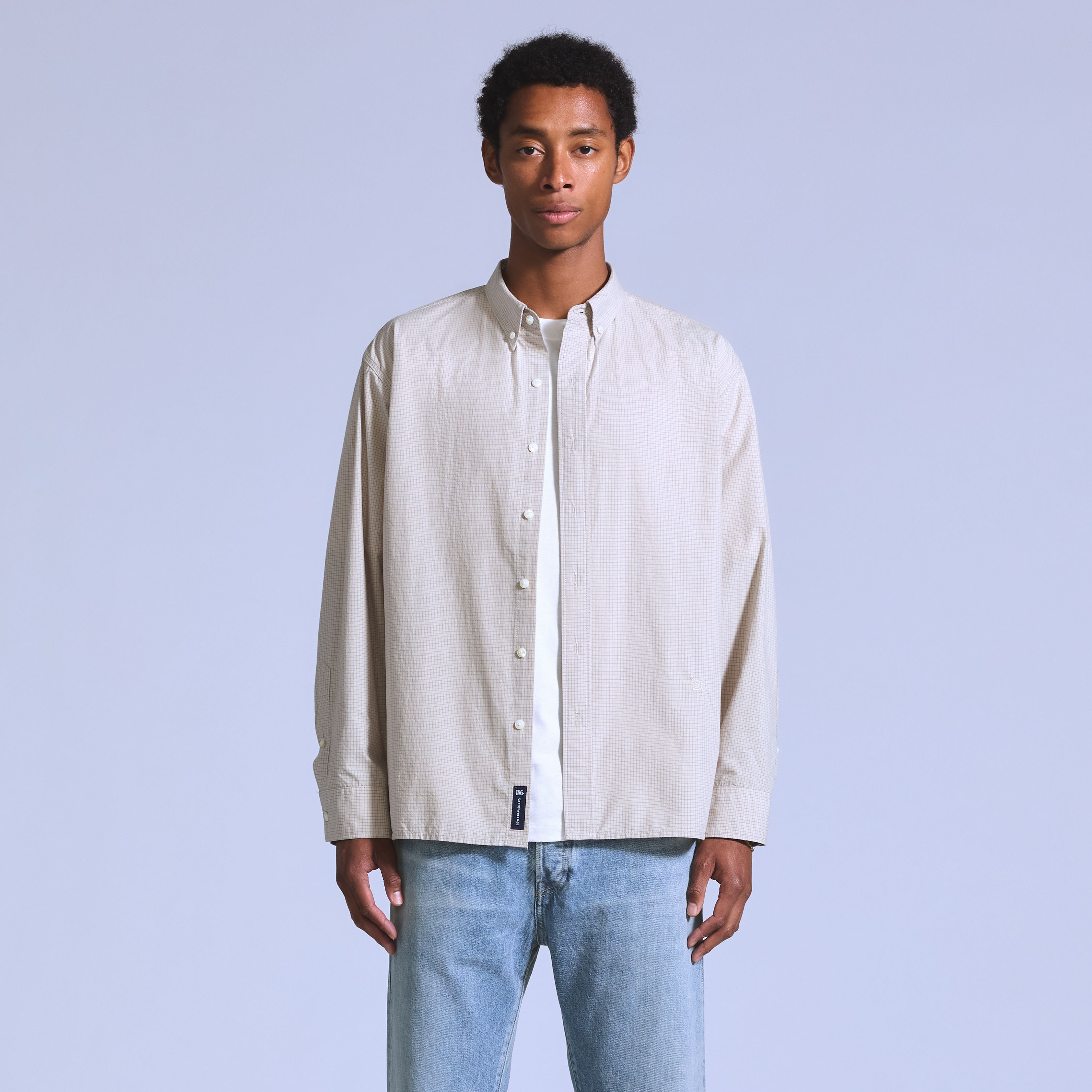 Relaxed Button Down Shirt 11
