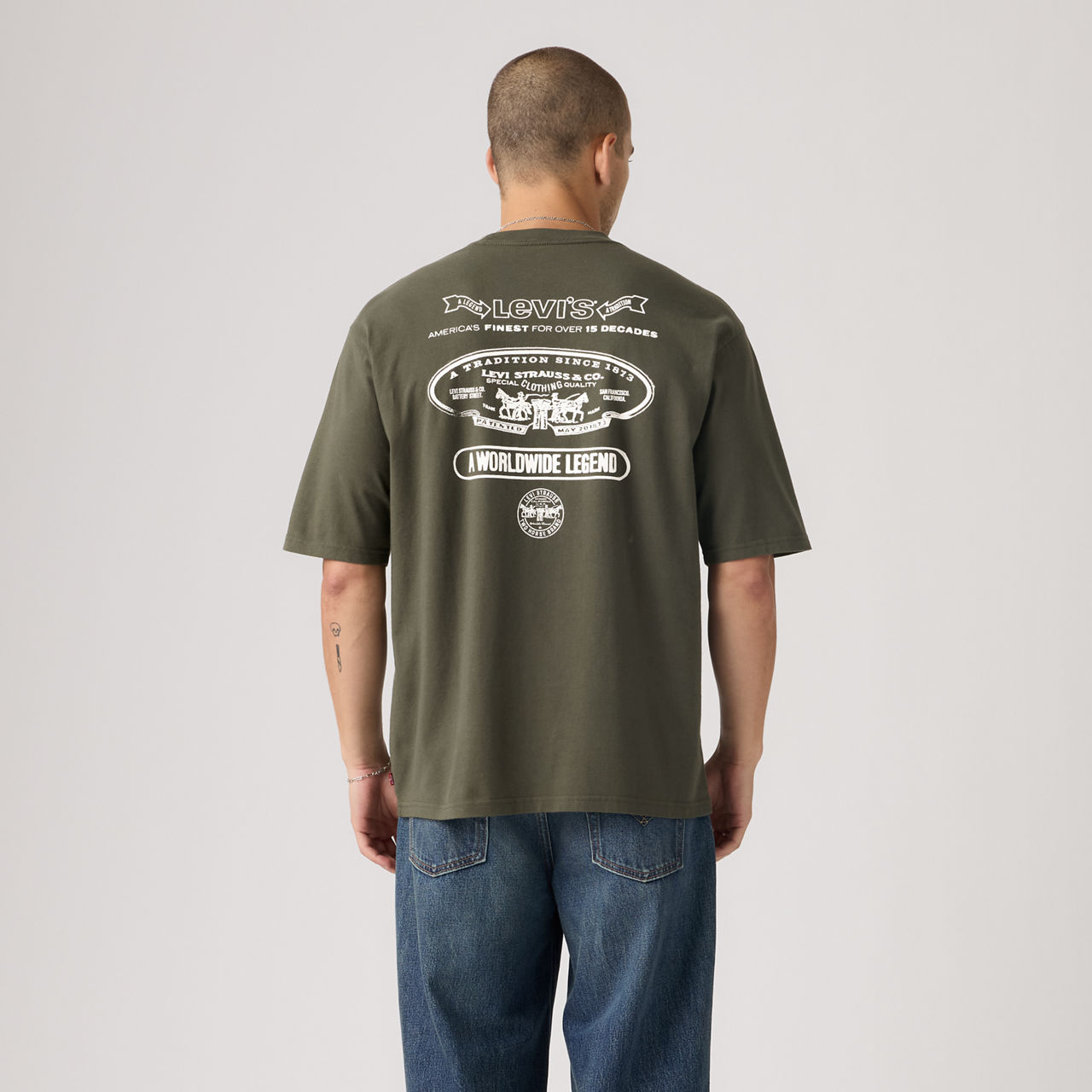 Half-Sleeve Graphic Pocket Tee 4