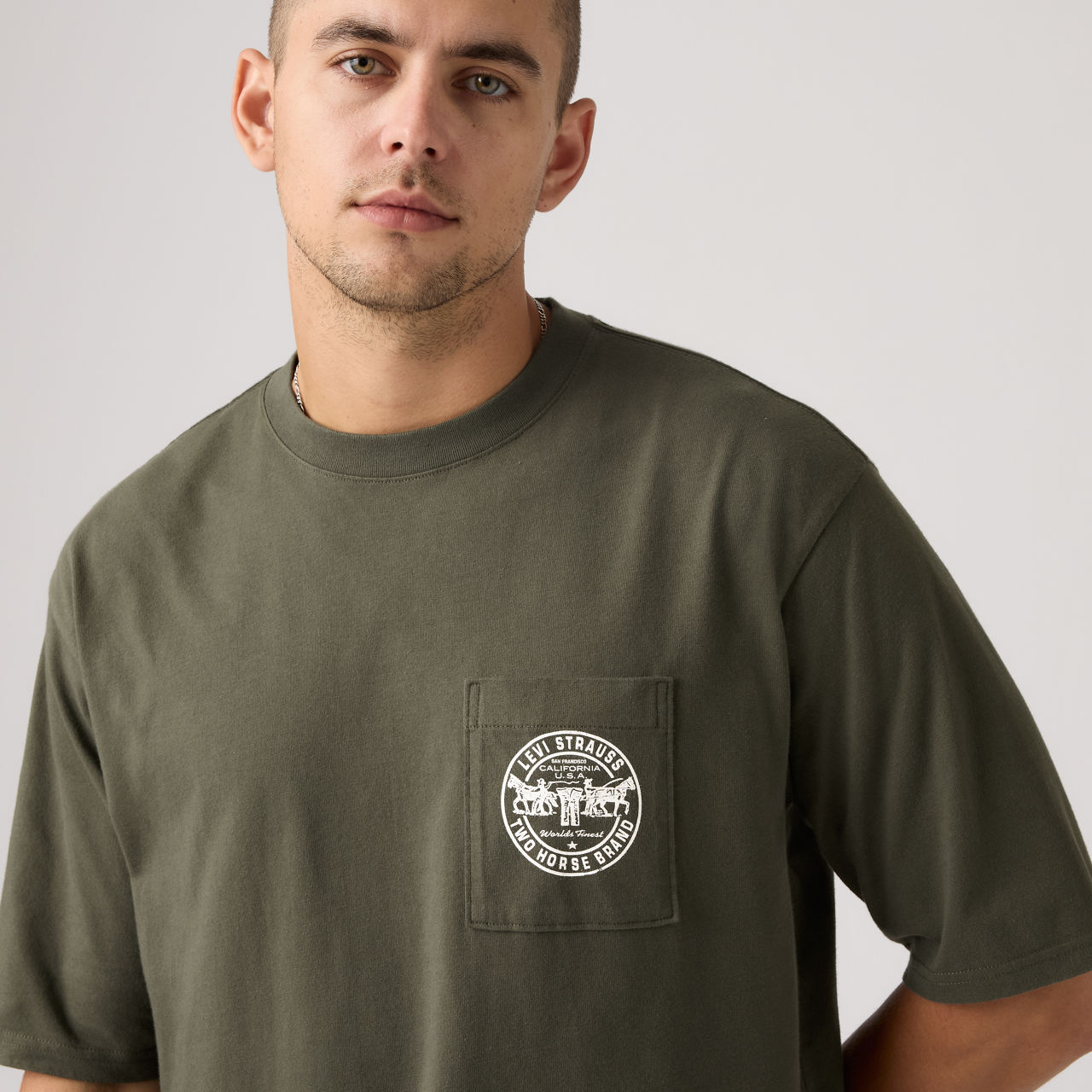 Half-Sleeve Graphic Pocket Tee 2