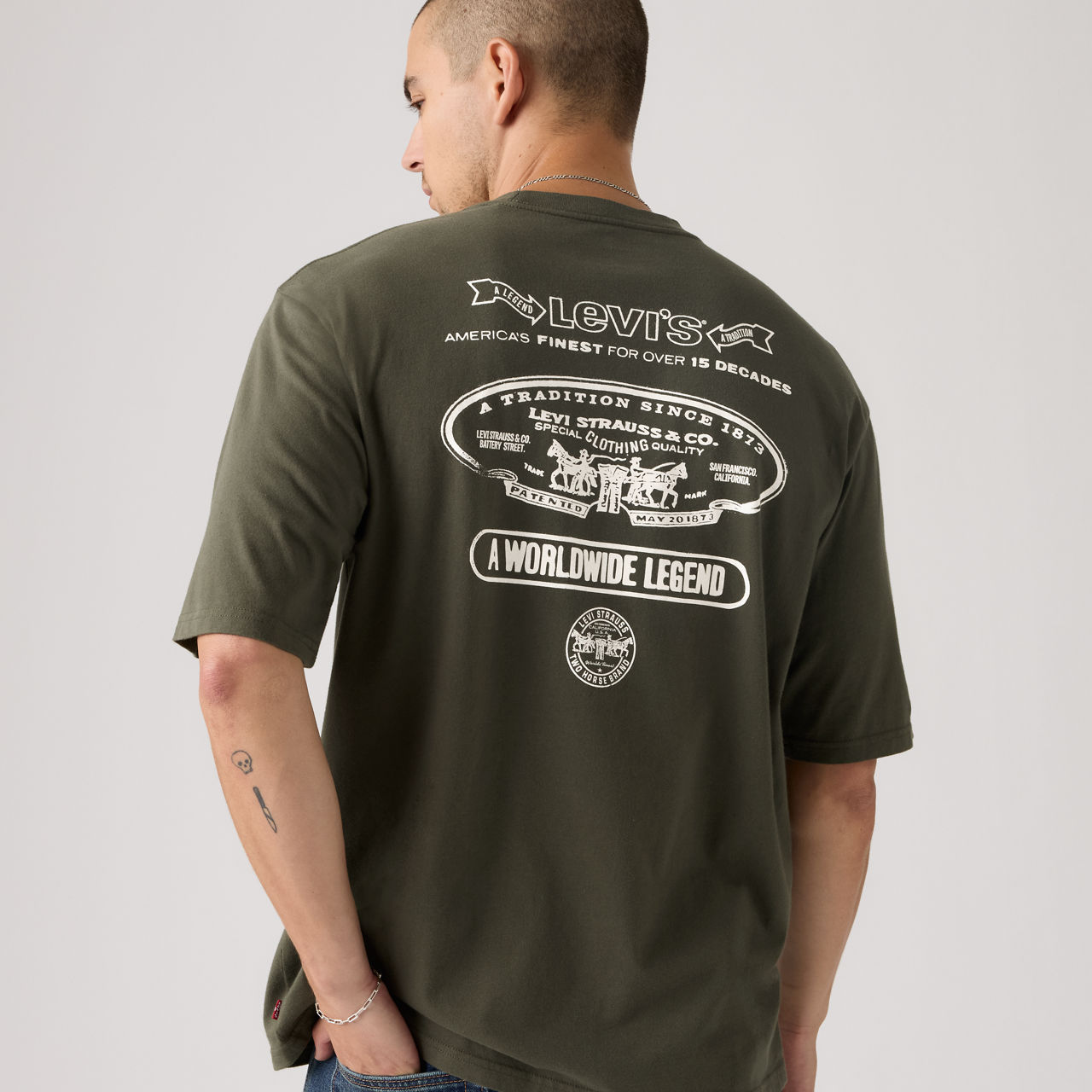 Half-Sleeve Graphic Pocket Tee 15