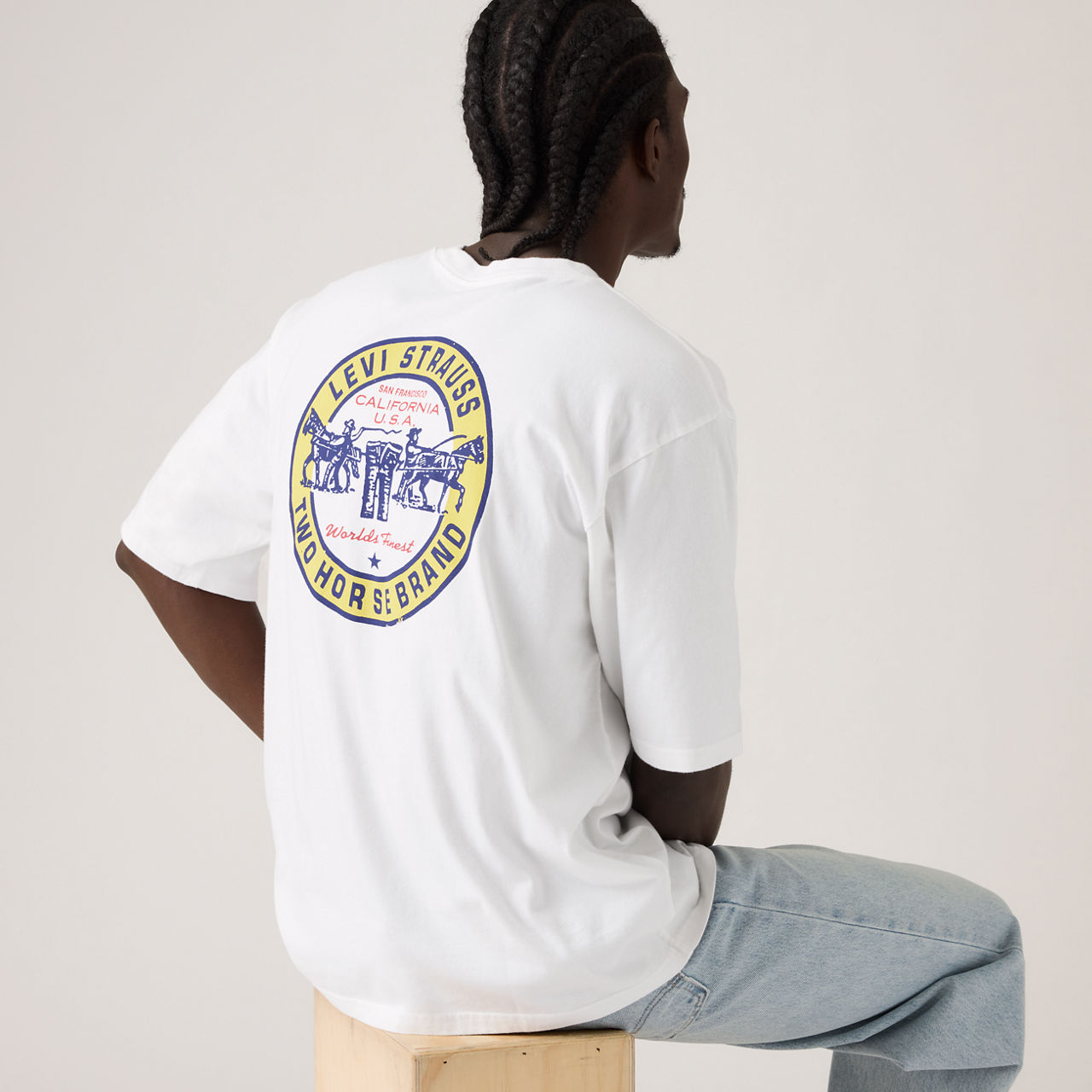 Half-Sleeve Graphic Pocket Tee 1