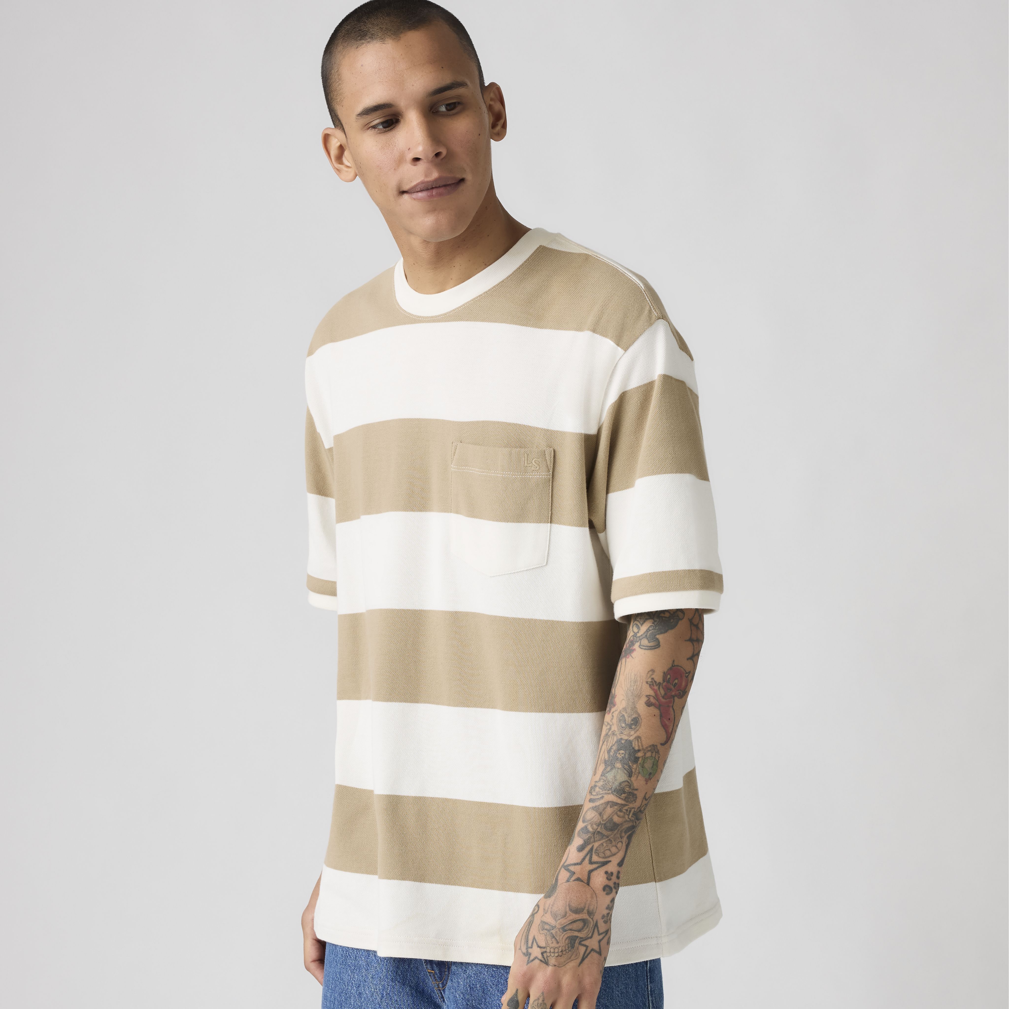 Half-Sleeve Pique T-Shirt 1