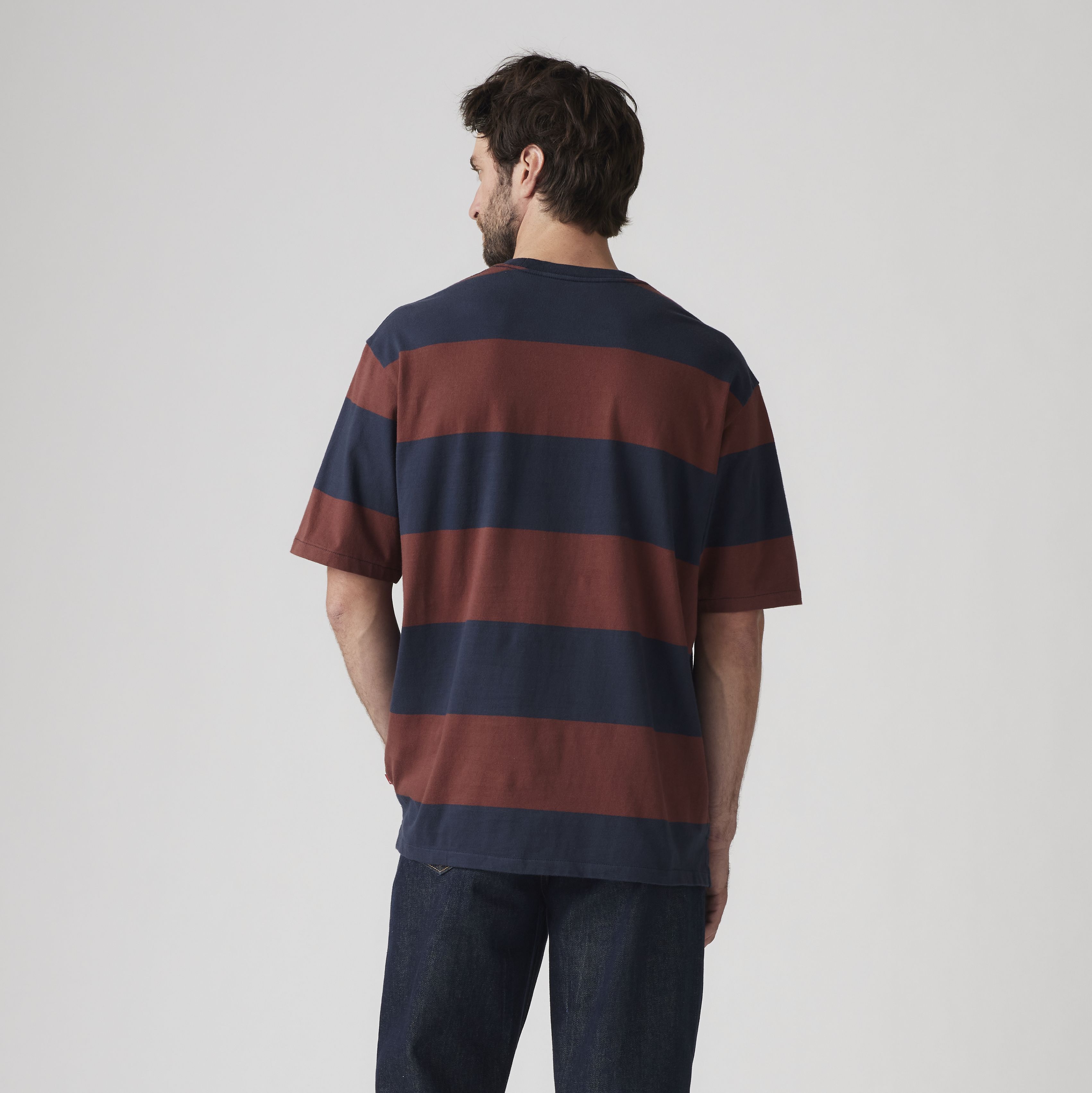 Stepped Hem Half-Sleeve T-Shirt 4