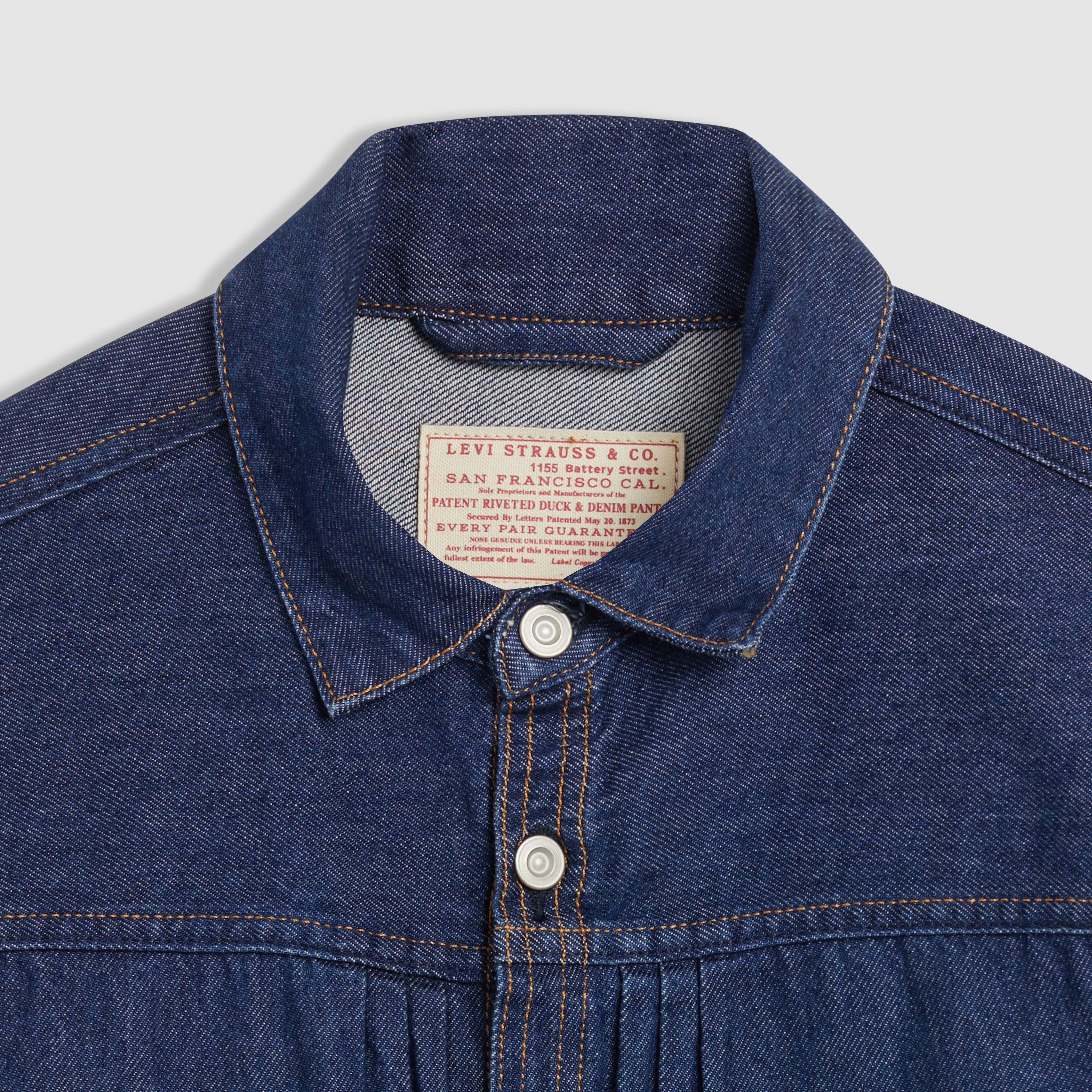 Lightweight Pleated Blouse Trucker Jacket 8