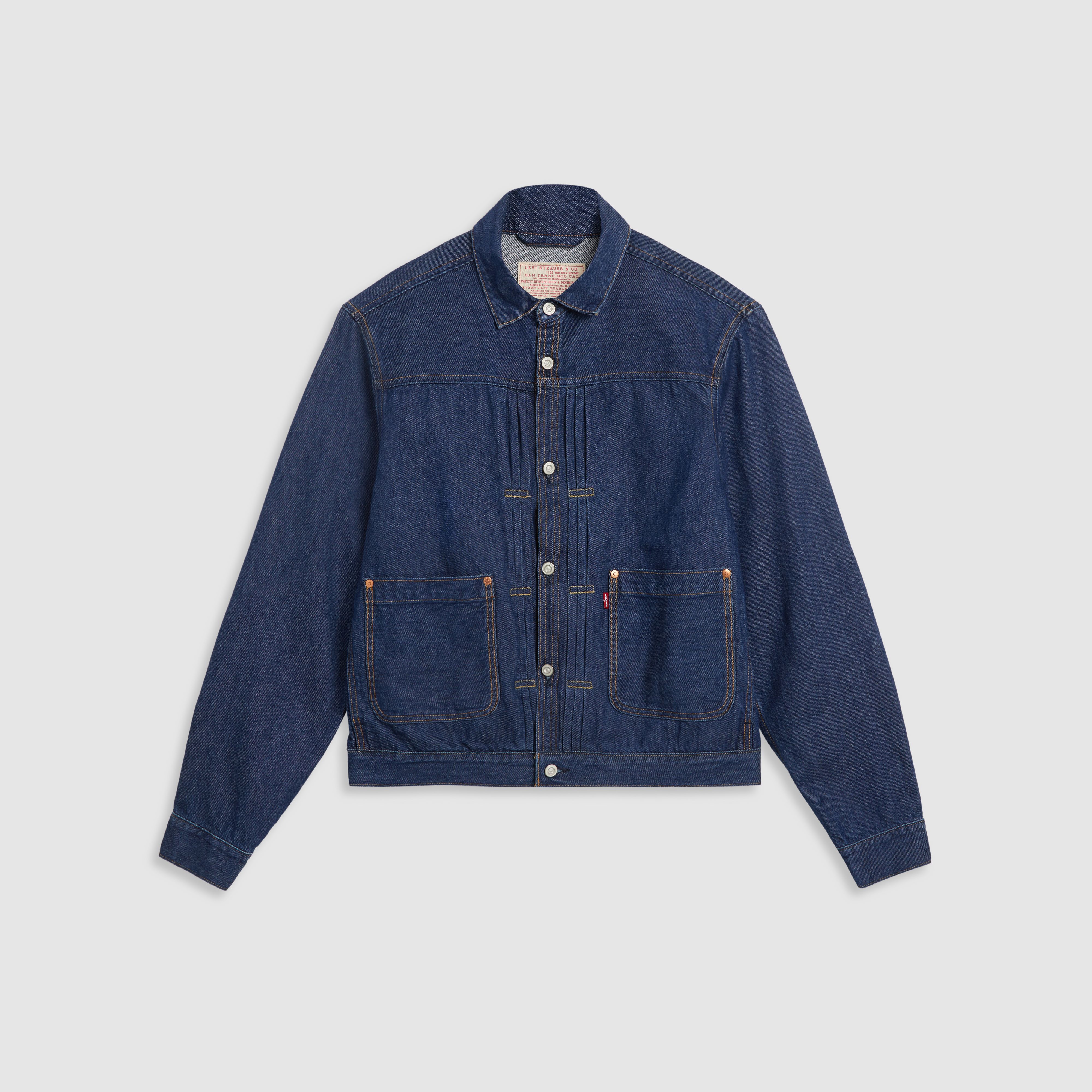 Lightweight Pleated Blouse Trucker Jacket 6