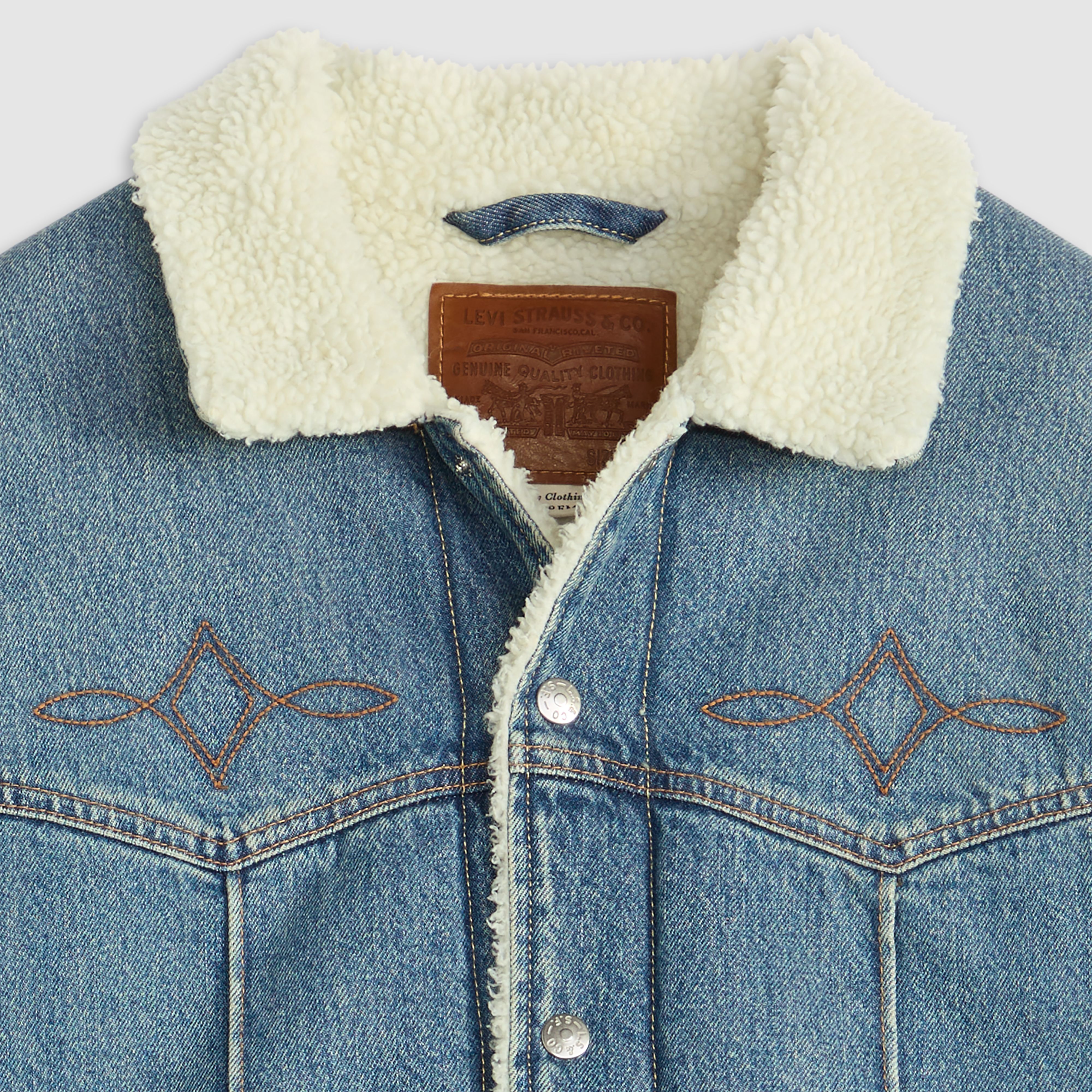 Western Sherpa Trucker Jacket 6