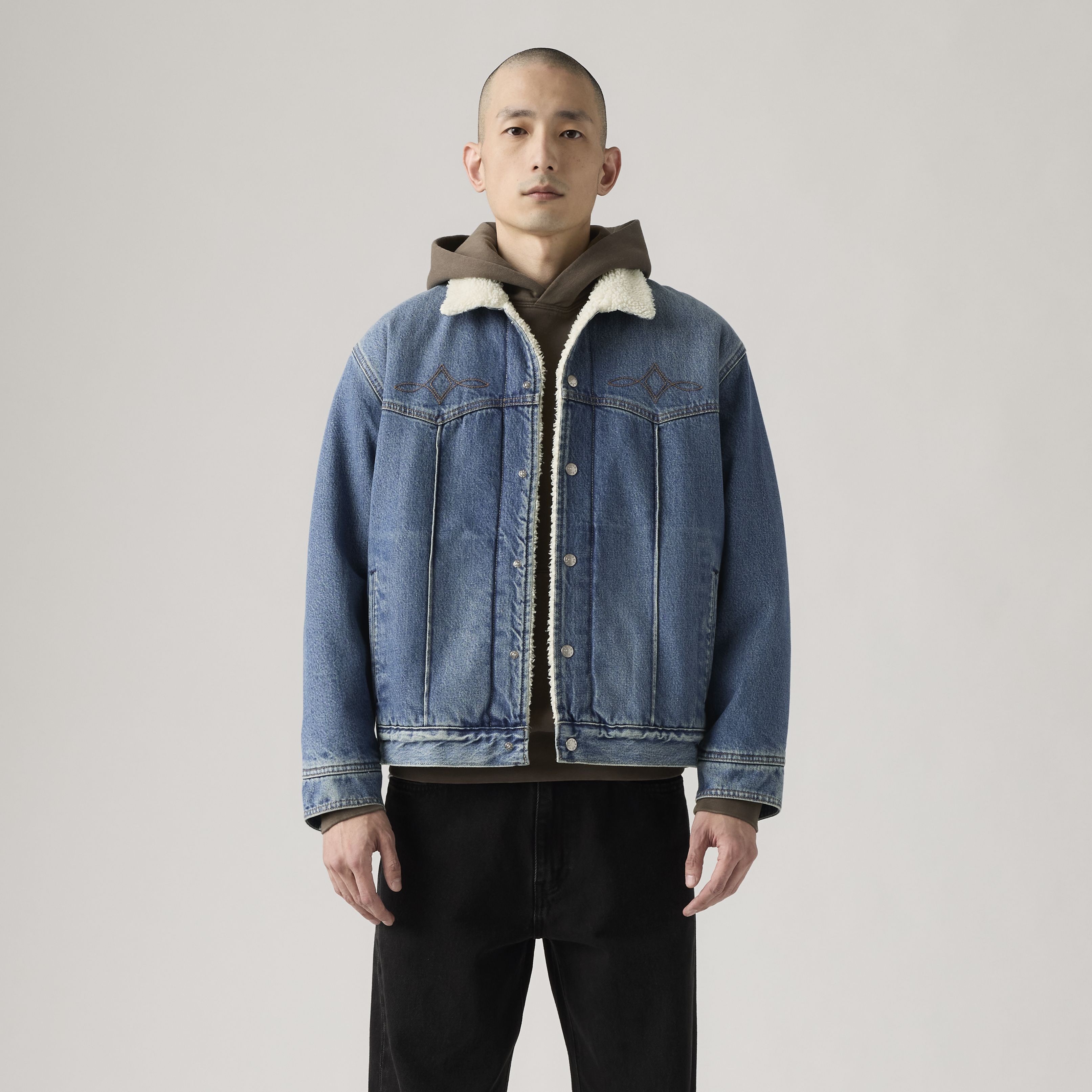 Western Sherpa Trucker Jacket 5