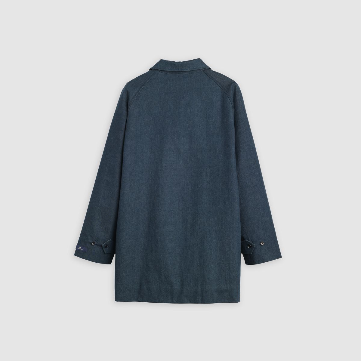 Levi's® Blue Tab™ Denim Mac Coat — Idea Blue - Blue
