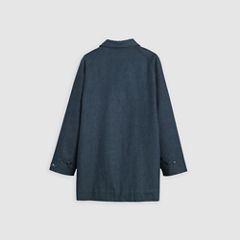 Levi's® Blue Tab™ Denim Mac Coat — Idea Blue - Blue 6