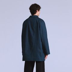 Levi's® Blue Tab™ Denim Mac Coat — Idea Blue - Blue 3
