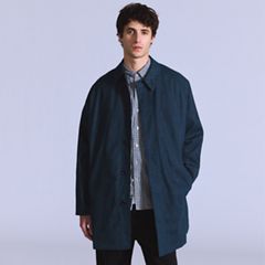 Levi's® Blue Tab™ Denim Mac Coat — Idea Blue - Blue 1